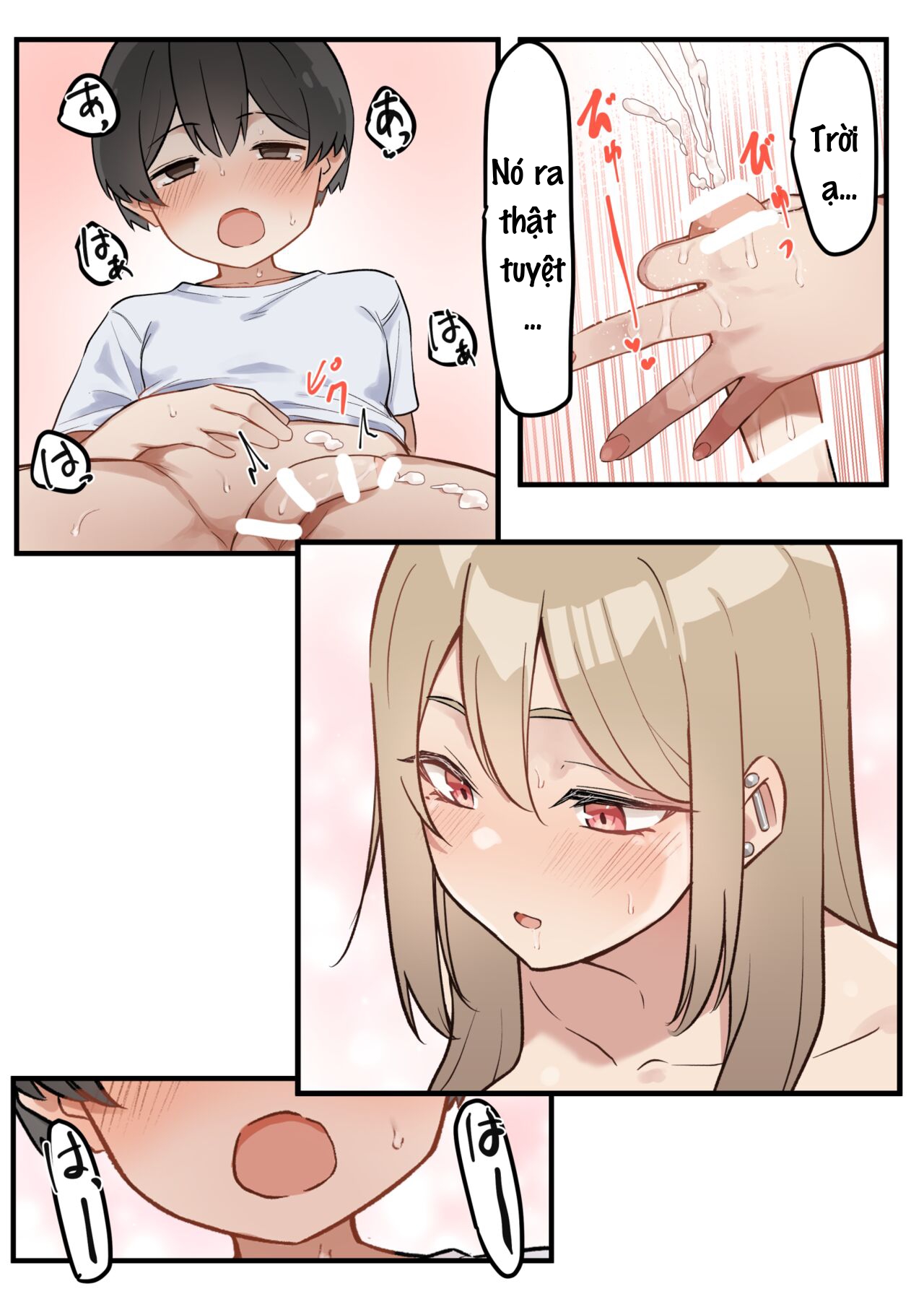 Đọc truyện hentai Saki-chan cùng cậu em trai shota - Chap 2