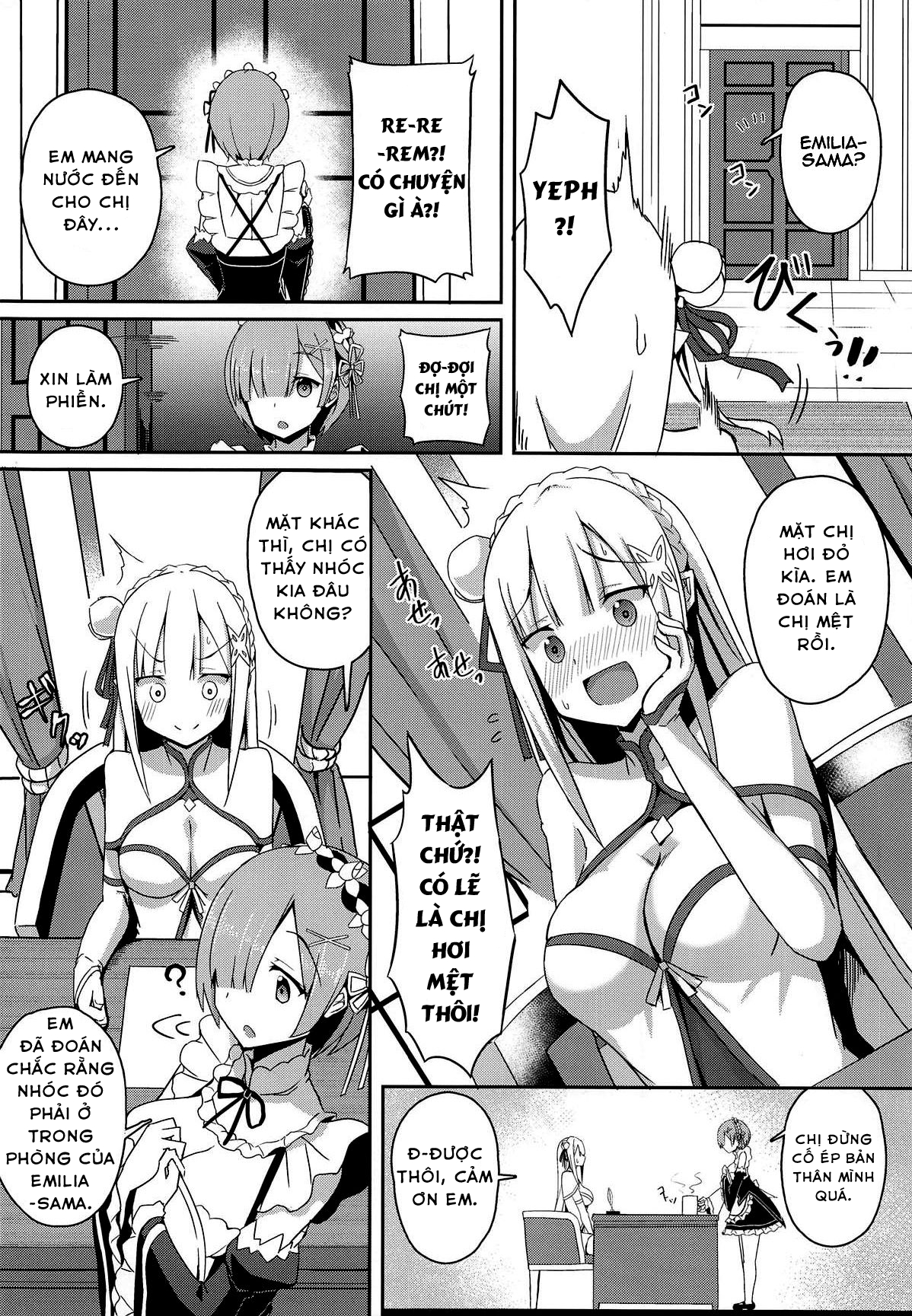Đọc truyện hentai Majo no Nokoriga II (Re:Zero kara Hajimeru Isekai Seikatsu) - Oneshot