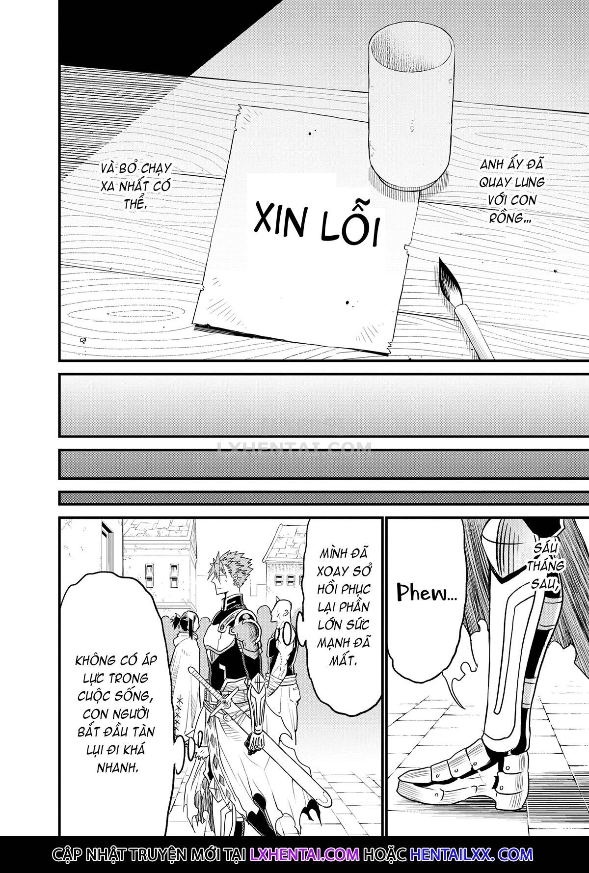 Đọc truyện hentai Monster Girls With a Need for Seed - Chap 3 - A Dragons Debt