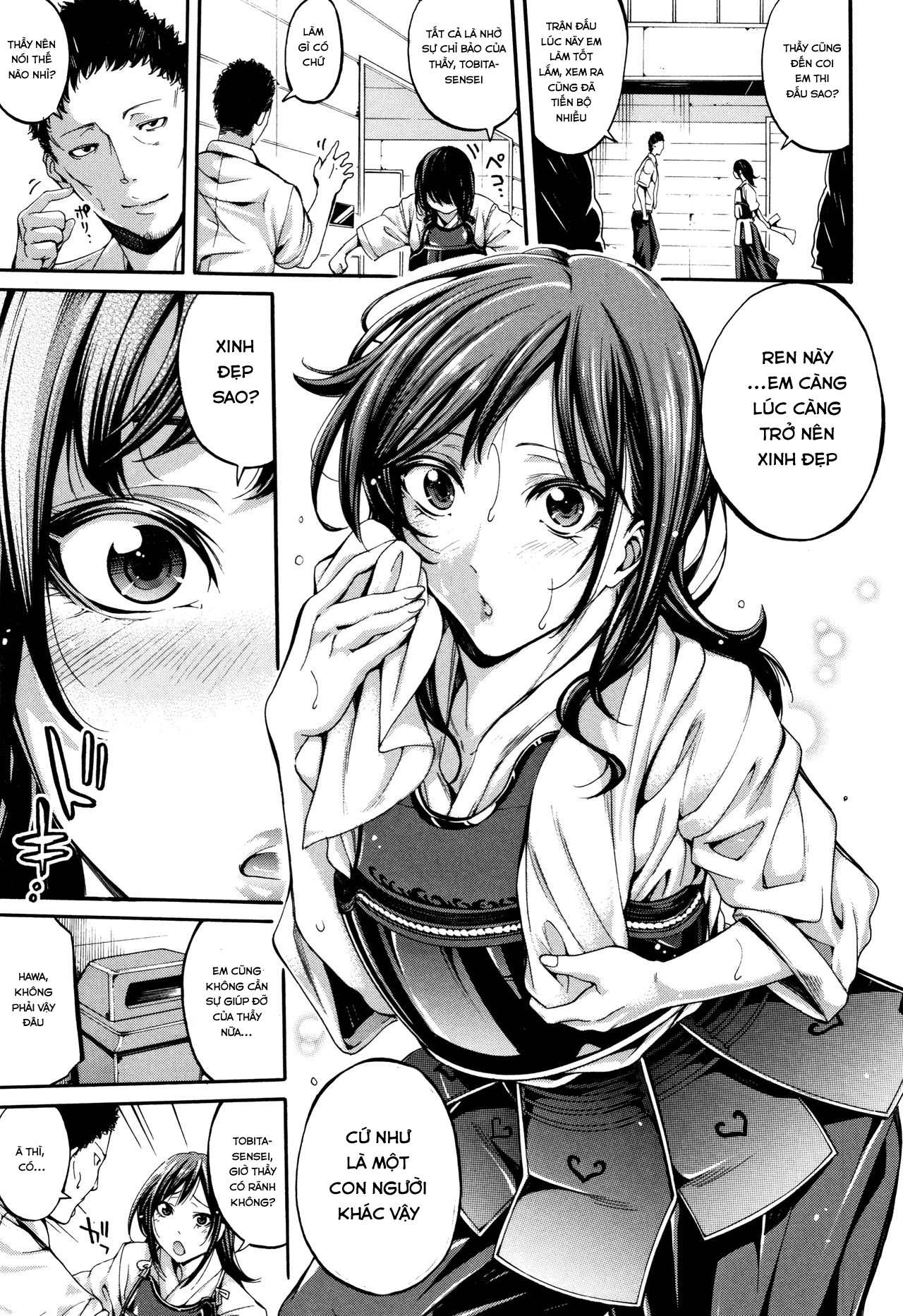 Đọc truyện hentai Bukatsu Shoujo Paradise ~ Asekkaki no Tenshi-tachi - Chap 2