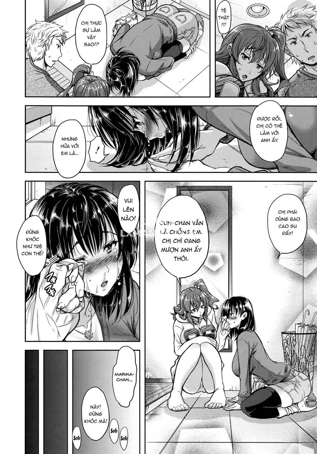 Đọc truyện hentai Khuôn mặt dâm đãng  và thực sự thèm tình - Chap 3