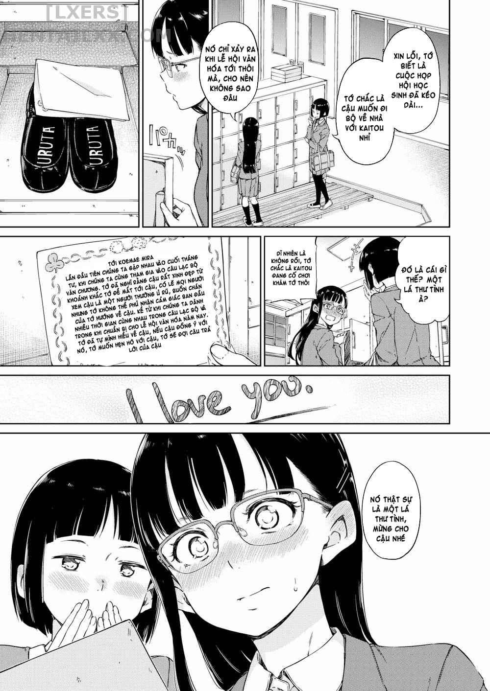 Đọc truyện hentai Atatakakute Yawarakakute (Trọn bộ) - Chap 1: White Clover Love Letter