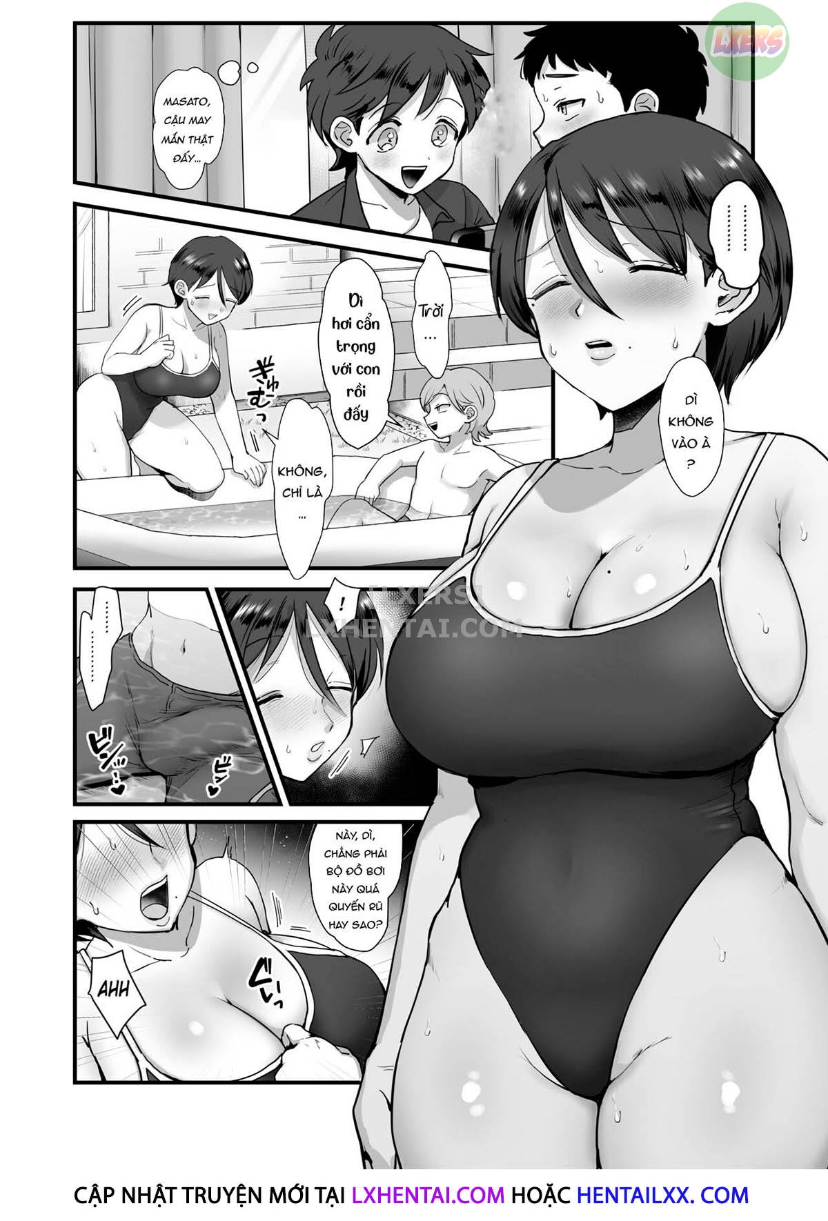 Đọc truyện hentai A Narrow-Eyed Gentle Big-Breasted Mama - Chap 2