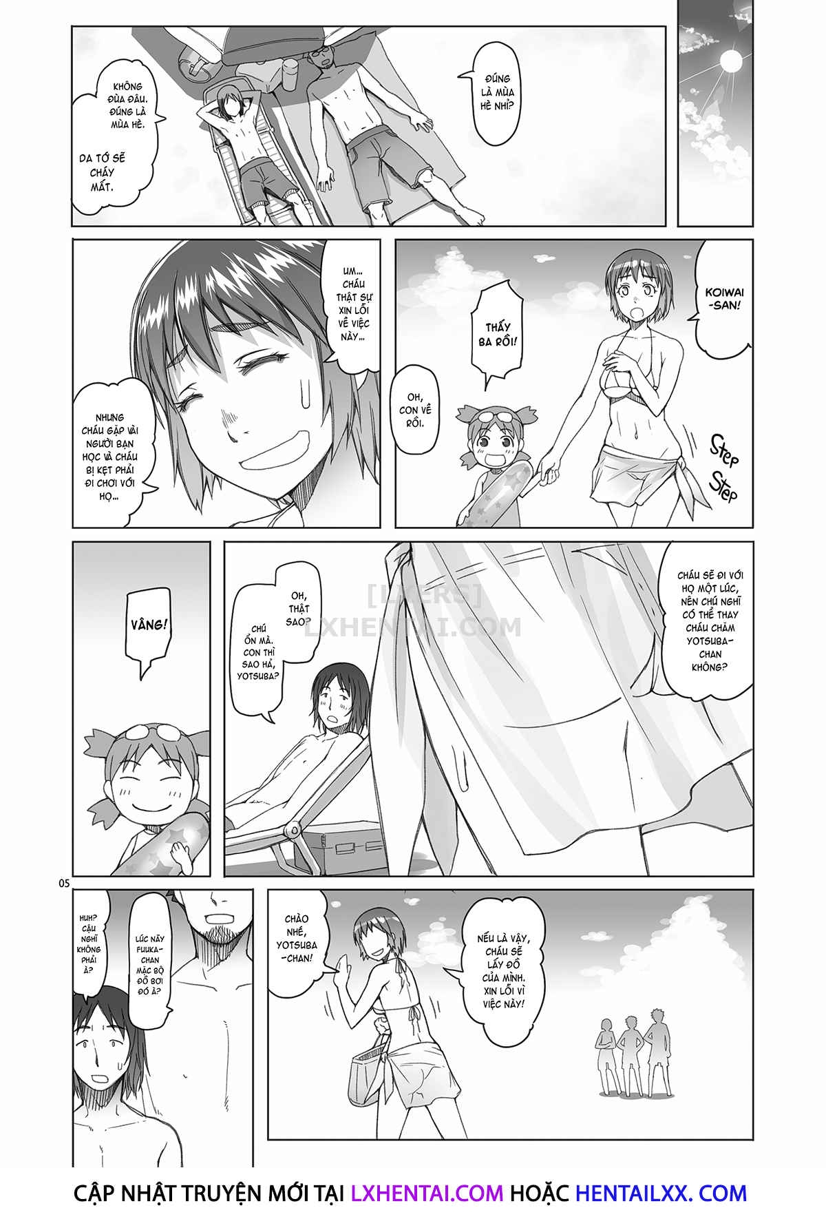 Đọc truyện hentai Fuuka-Chan Natsu Nikki - Oneshot