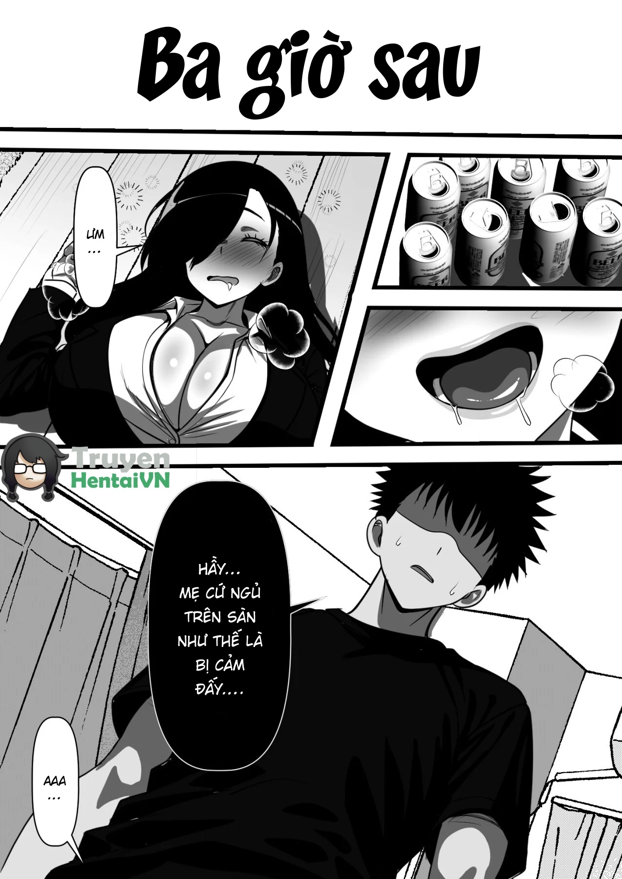 Đọc truyện hentai Mob Danshi datta Ore ga Haha no Kouhai no YanMama o Haramaseru made no Hanashi - Oneshot