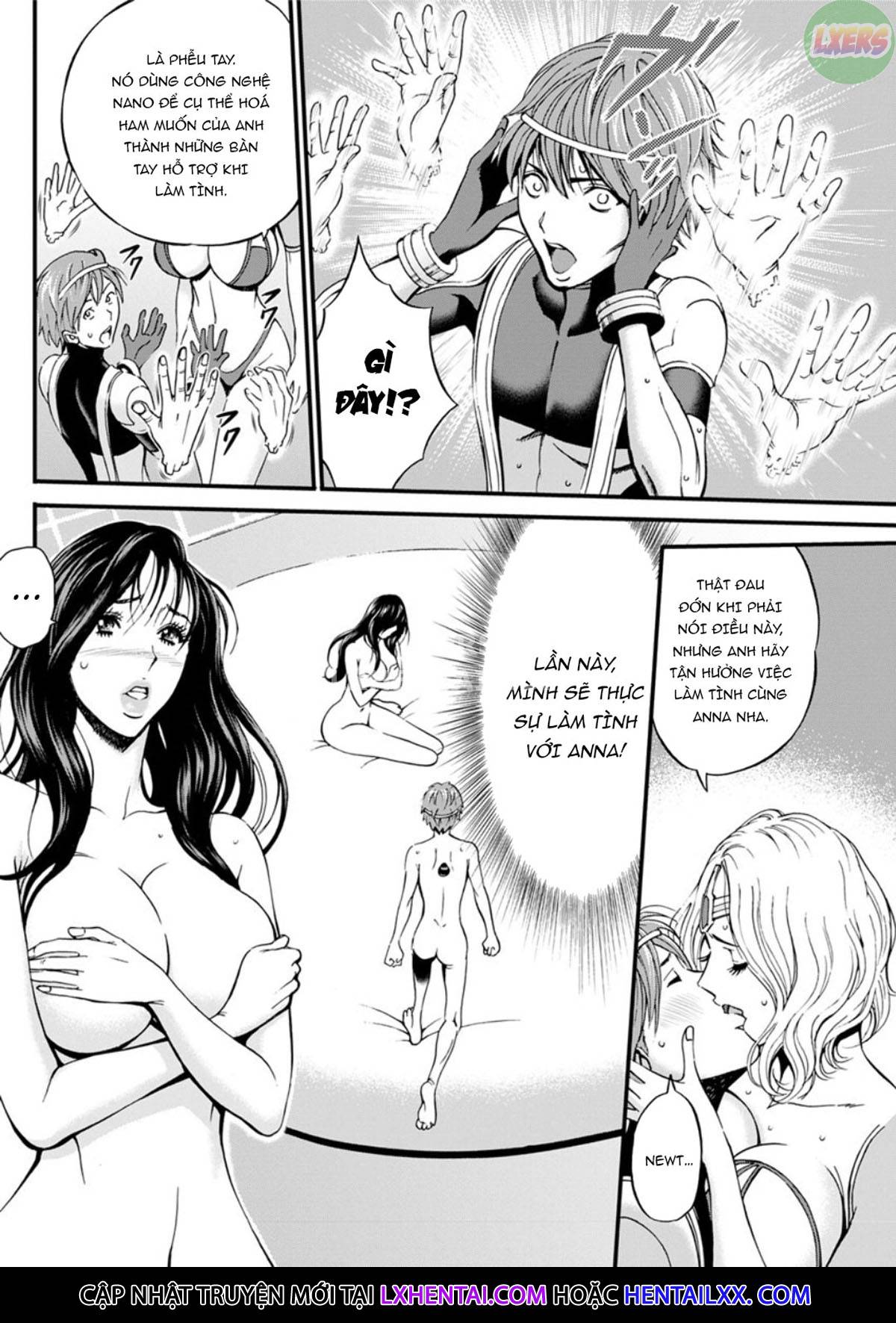 Đọc truyện hentai The Otaku In 2200 A.D - Chap 24