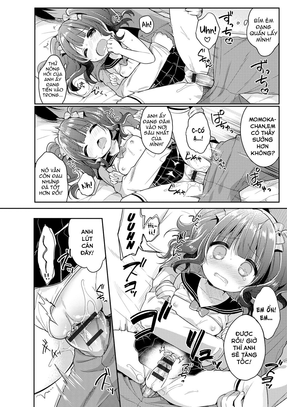 Đọc truyện hentai Hành trình trở thành idol của Momoka-chan - Oneshot