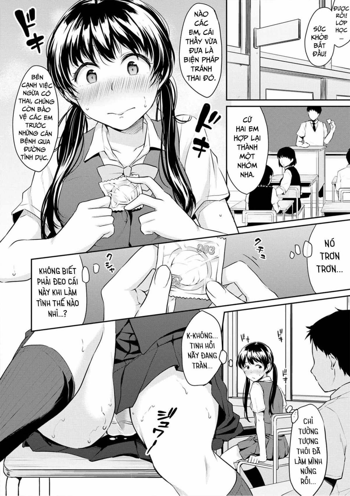 Đọc truyện hentai Hãy đụ nhau sau giờ học nhé! - Chap 2