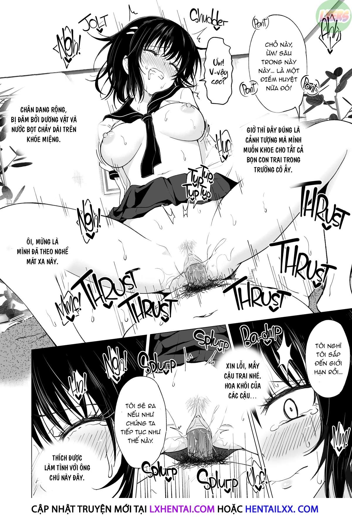 Đọc truyện hentai Cô gái bóng chuyền này đã được trải nghiệm một mát xa gợi cảm - Chap 2