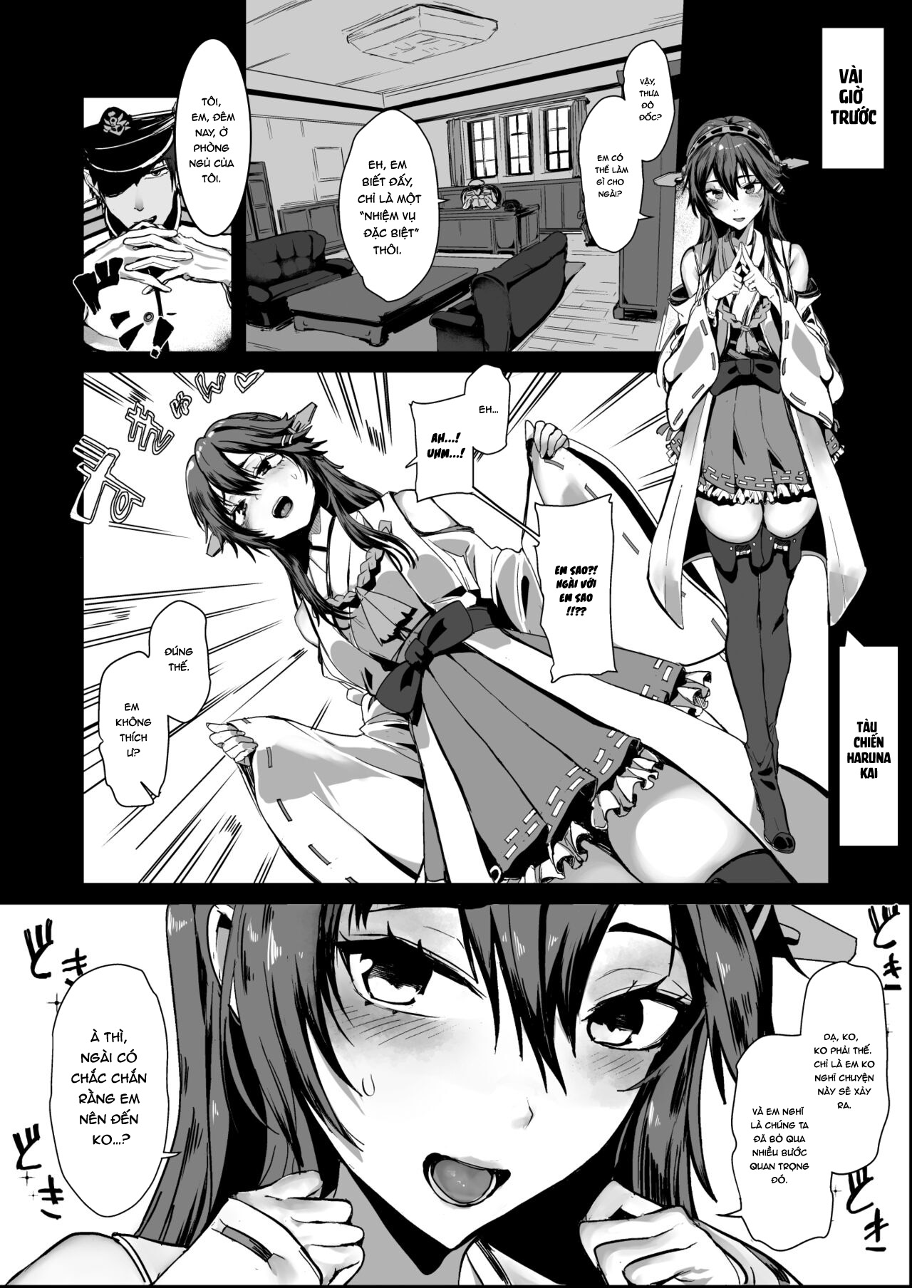 Đọc truyện hentai Gyakushuu! Yakimochi Musume Atlanta Juujun Gohoushi H Teitoku-san Rouraku Sakusen - Oneshot