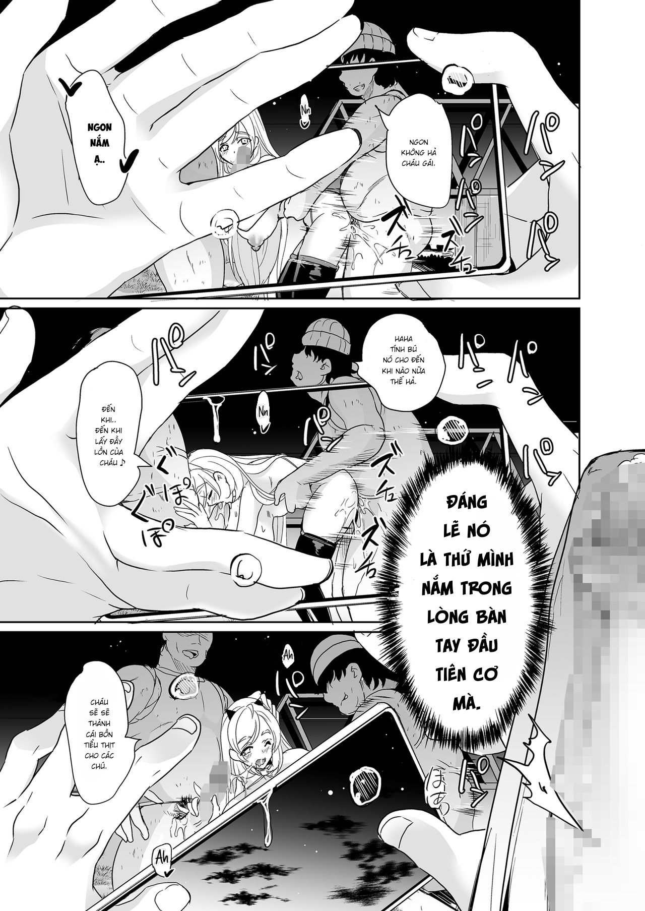 Đọc truyện hentai Ura aka tokutei apuri ~ hentai yuutousei mukidashi no seiheki~ - Oneshot - Có che