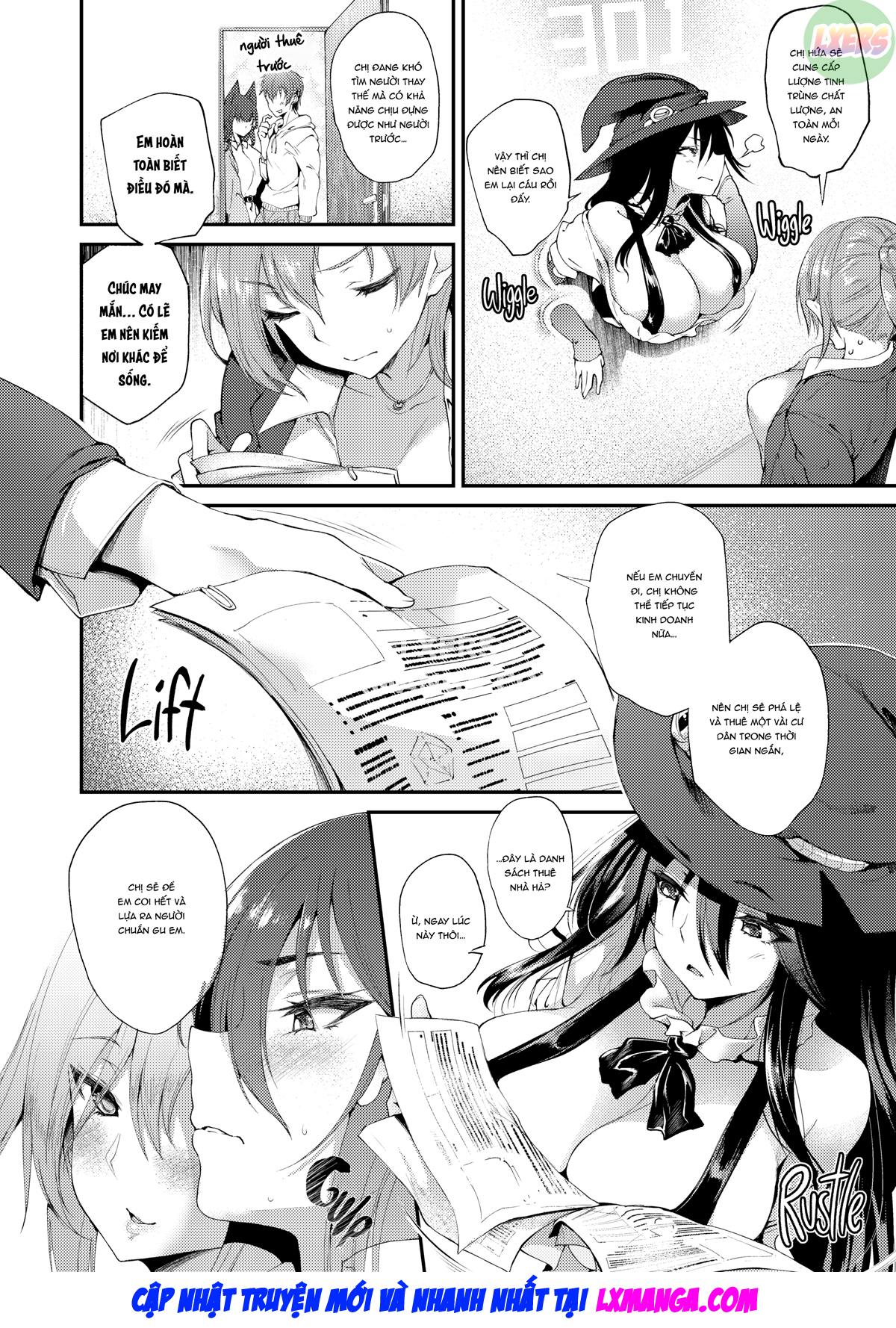 Đọc truyện hentai Welcome to the Hole-in-the-Wall Dwelling - Chap 4 - Room 301 The Case of Serina the Witch Part 1