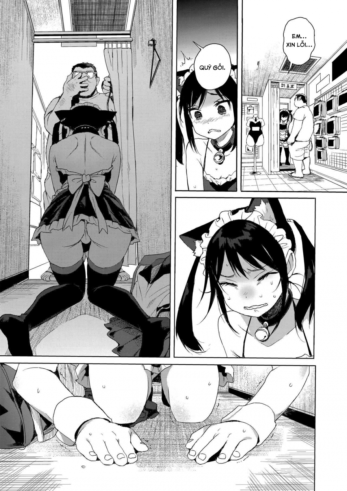 Đọc truyện hentai JC Chikan de Seikyouiku 2 - Oneshot