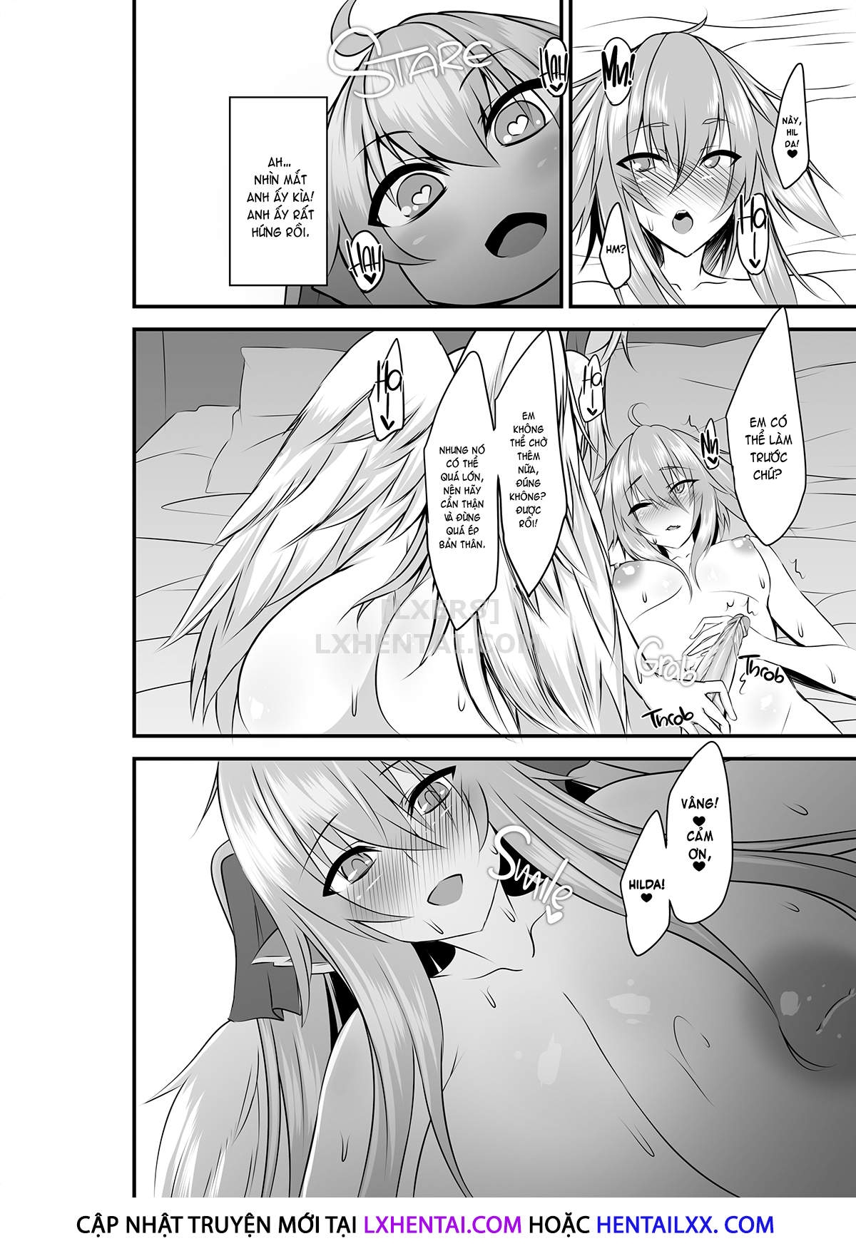 Đọc truyện hentai Two Flowers for Two Delivery Girls - Oneshot