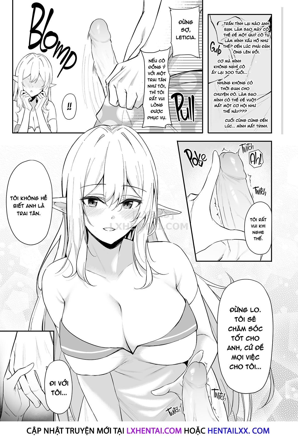 Đọc truyện hentai Chuyển sinh - Thích chị Elf phải không? - Chap 1 - Are You Into An Older Elf Lady?