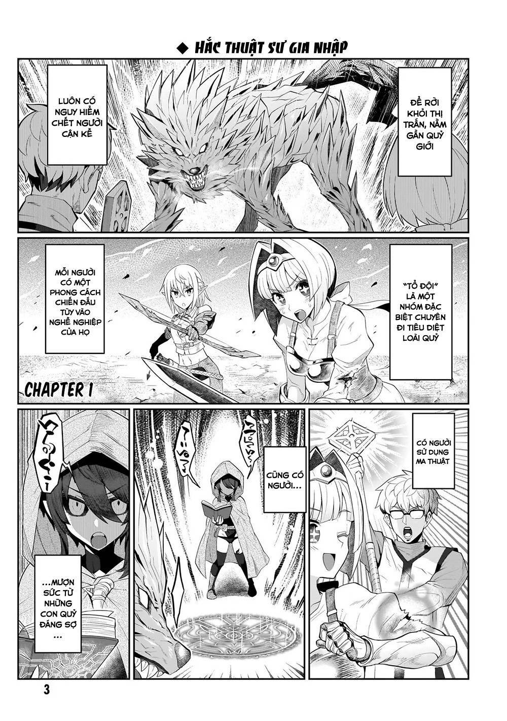 Đọc truyện hentai Hẹn hò cùng hắc thuật sư - Chap 1