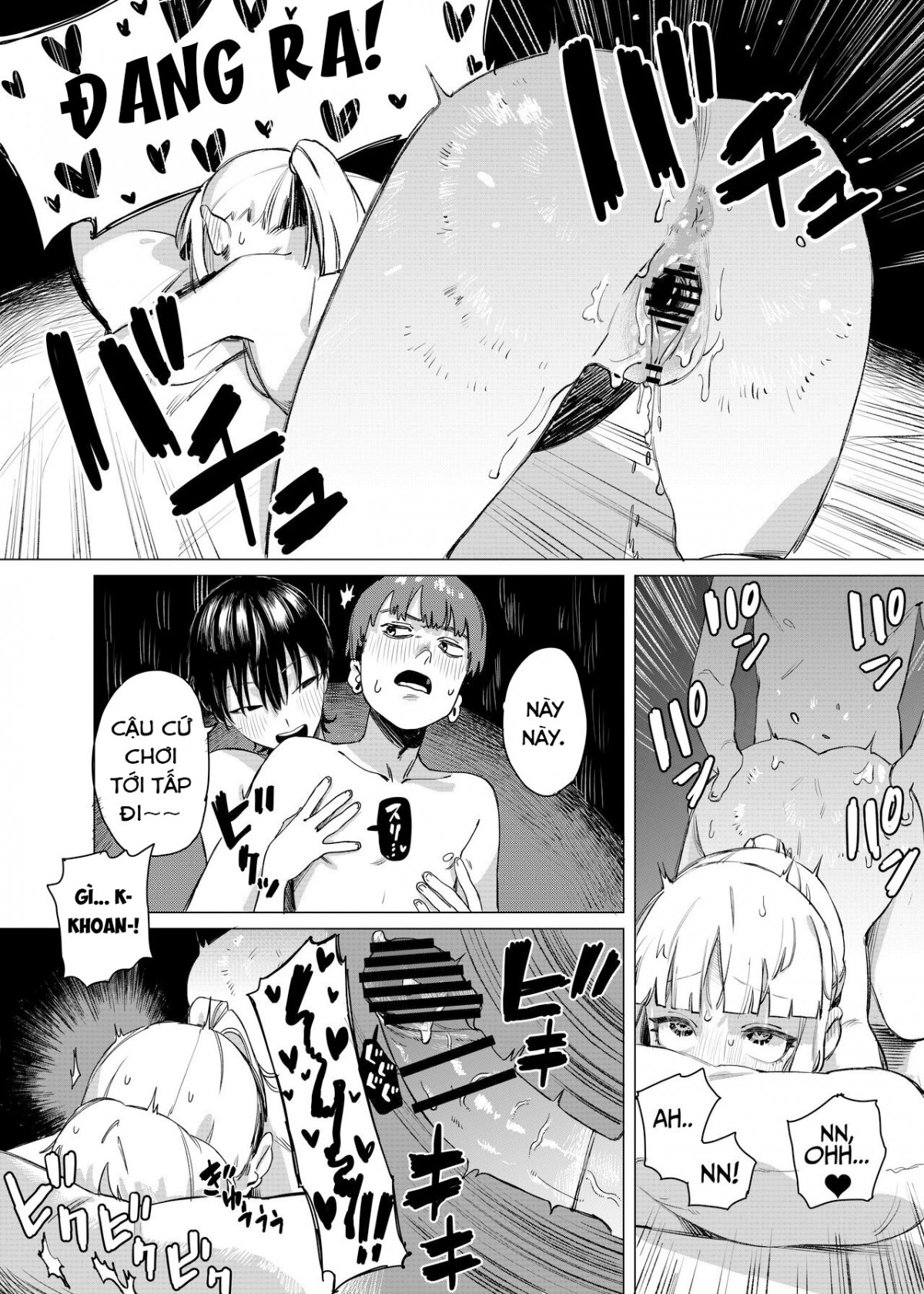 Đọc truyện hentai Kẹp giữa cặp Yuri. - Oneshot