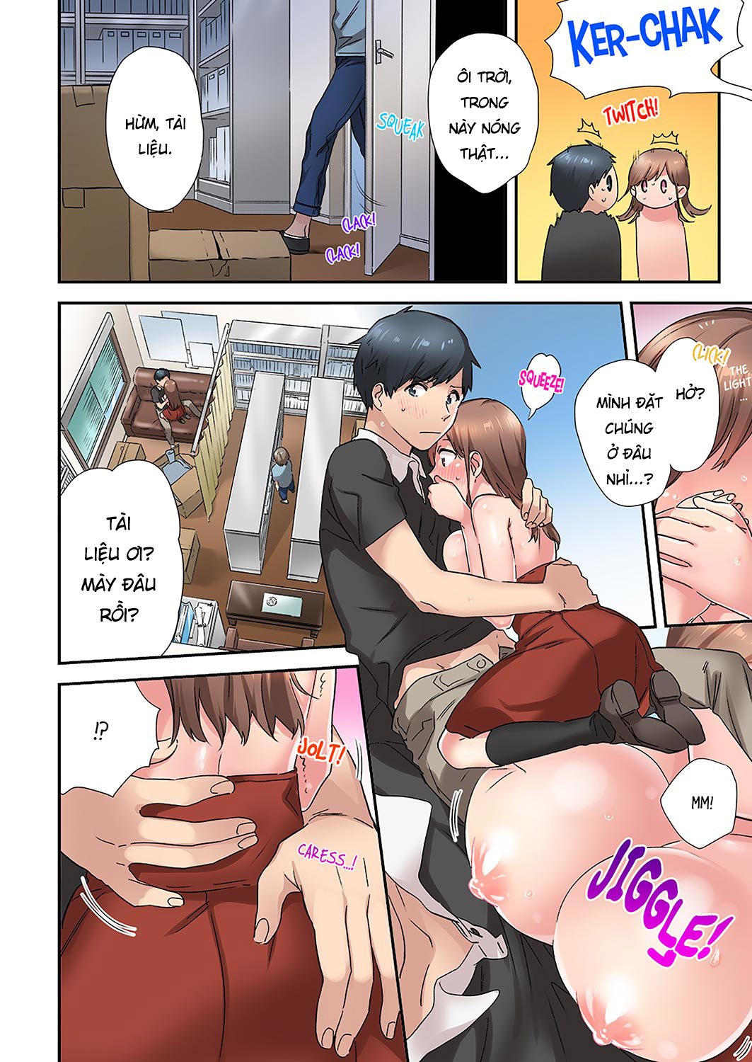 Đọc truyện hentai Làm Tình Với Nhỏ Bạn Ướt Đẫm Mồ Hôi... - Chap 8