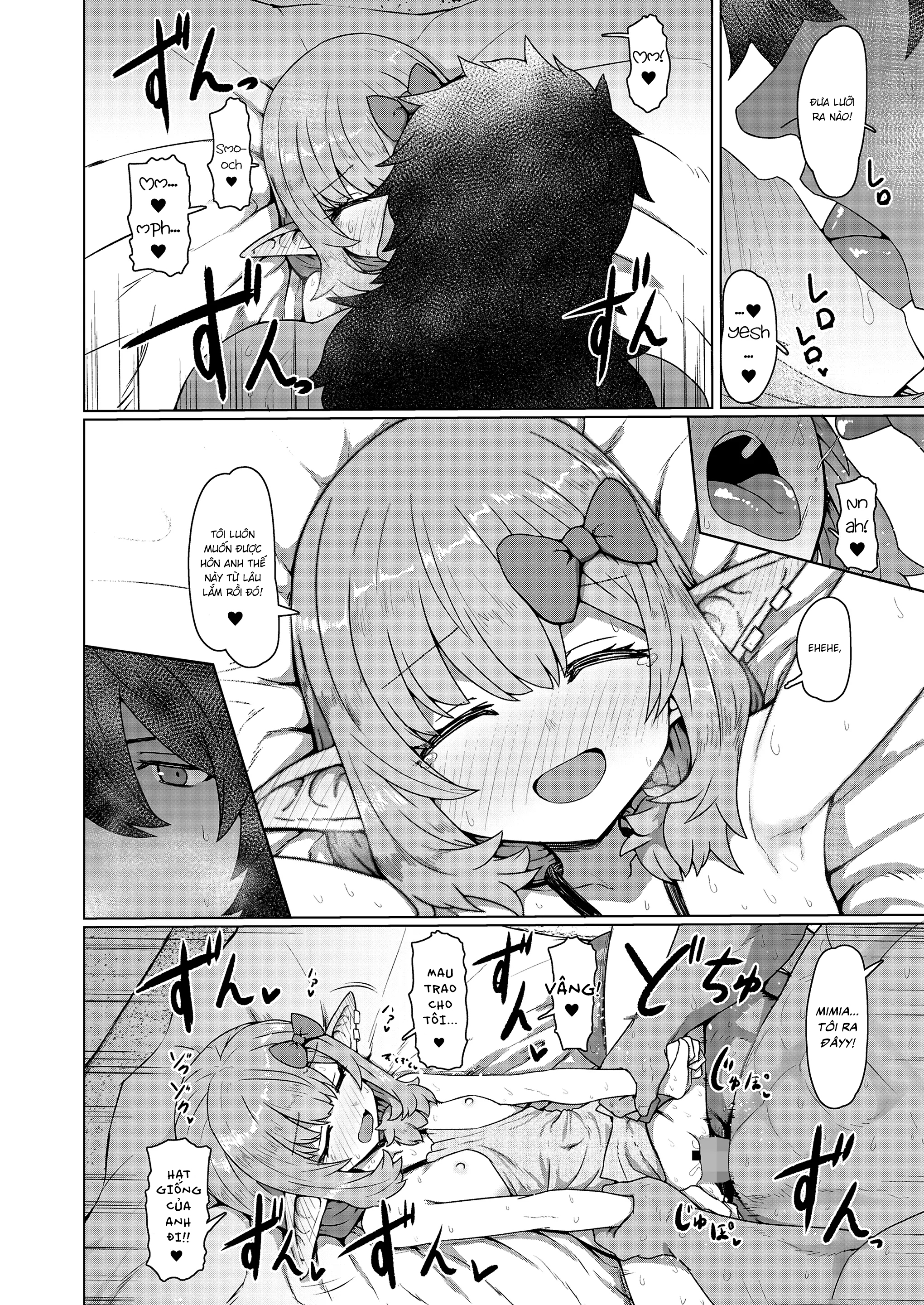 Đọc truyện hentai Yakkai na Fan Elf - Oneshot