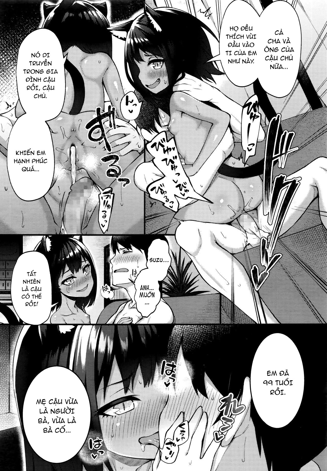 Đọc truyện hentai Neko no Ongaeshi - Oneshot