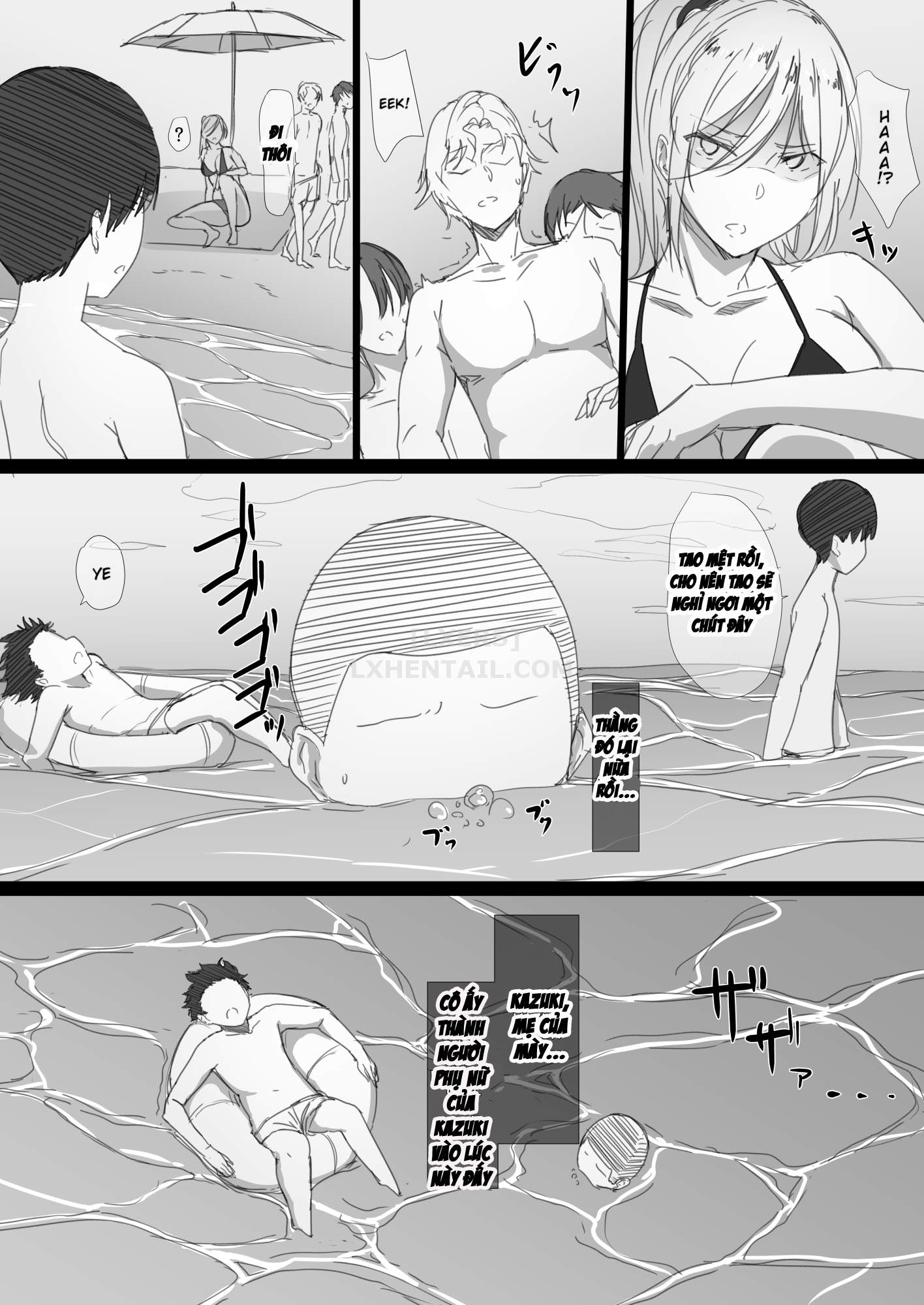 Đọc truyện hentai Yanmama Oba-san no Miwaku no Karada - Chap 1