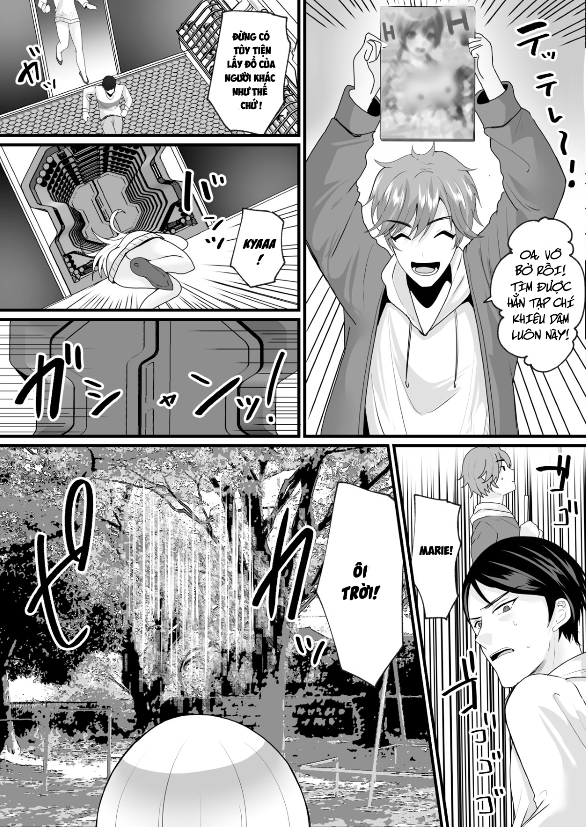 Đọc truyện hentai Lên Nhầm Tàu Adam Và Eva - Oneshot