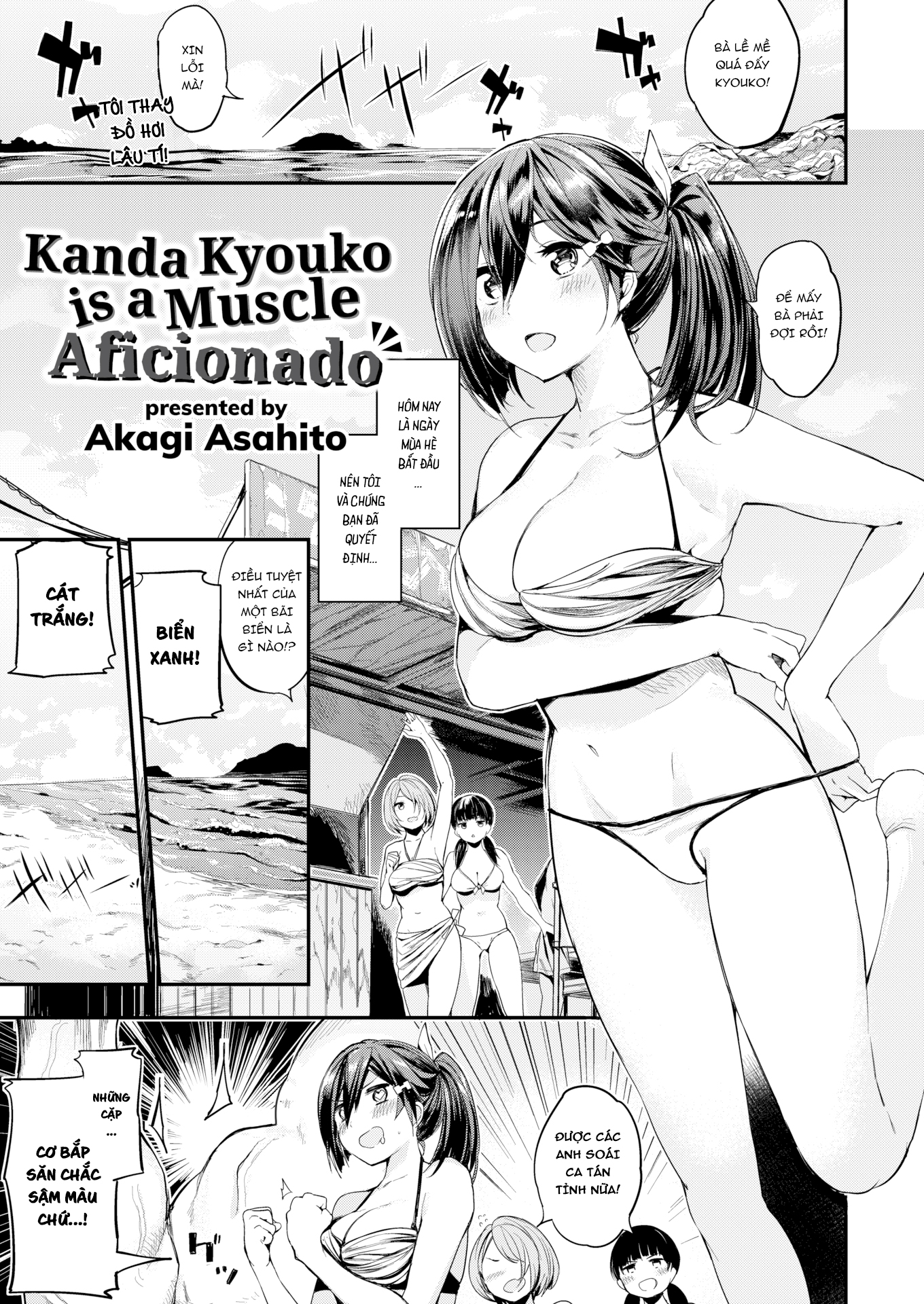 Đọc truyện hentai Con nghiện cơ bắp Kanda Kyouko - Oneshot