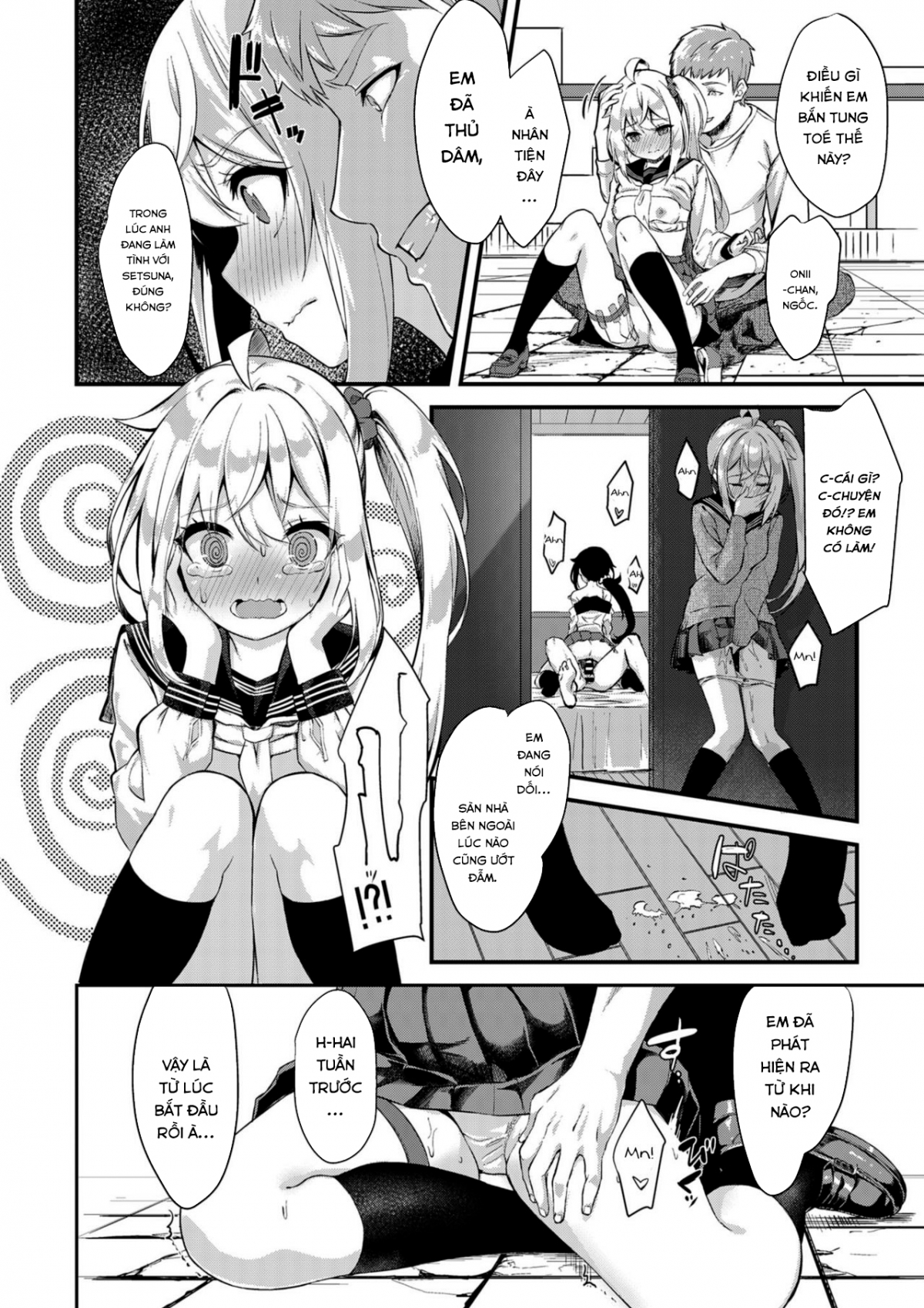 Đọc truyện hentai Thụ tinh cho em gái. - Chap 2: Mần thịt Tsukimiya Mirai