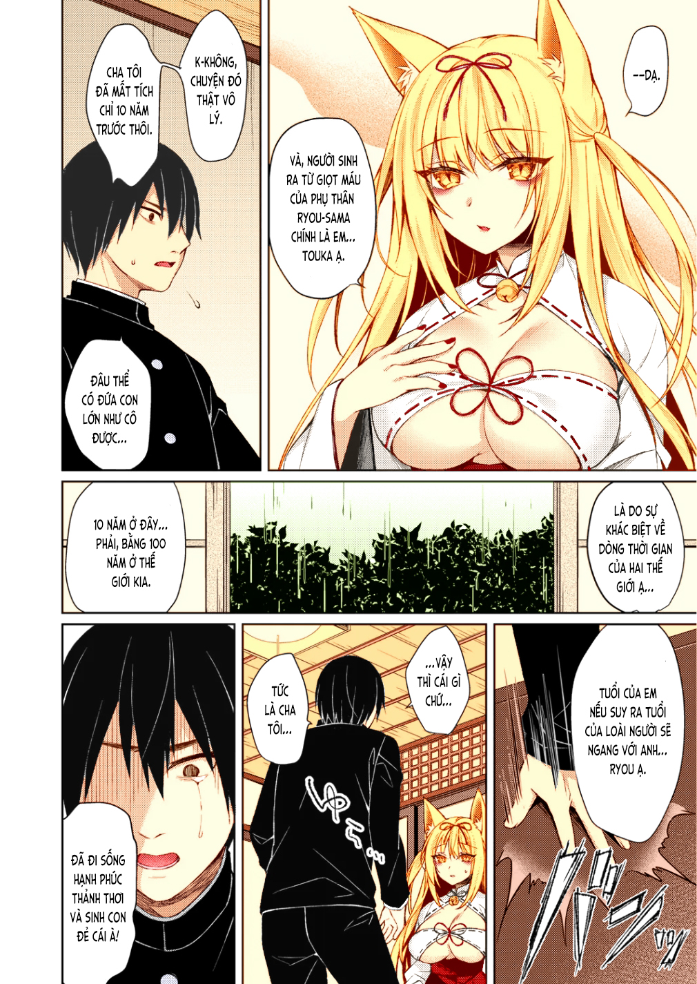 Đọc truyện hentai Làm rễ hồ ly - Oneshot