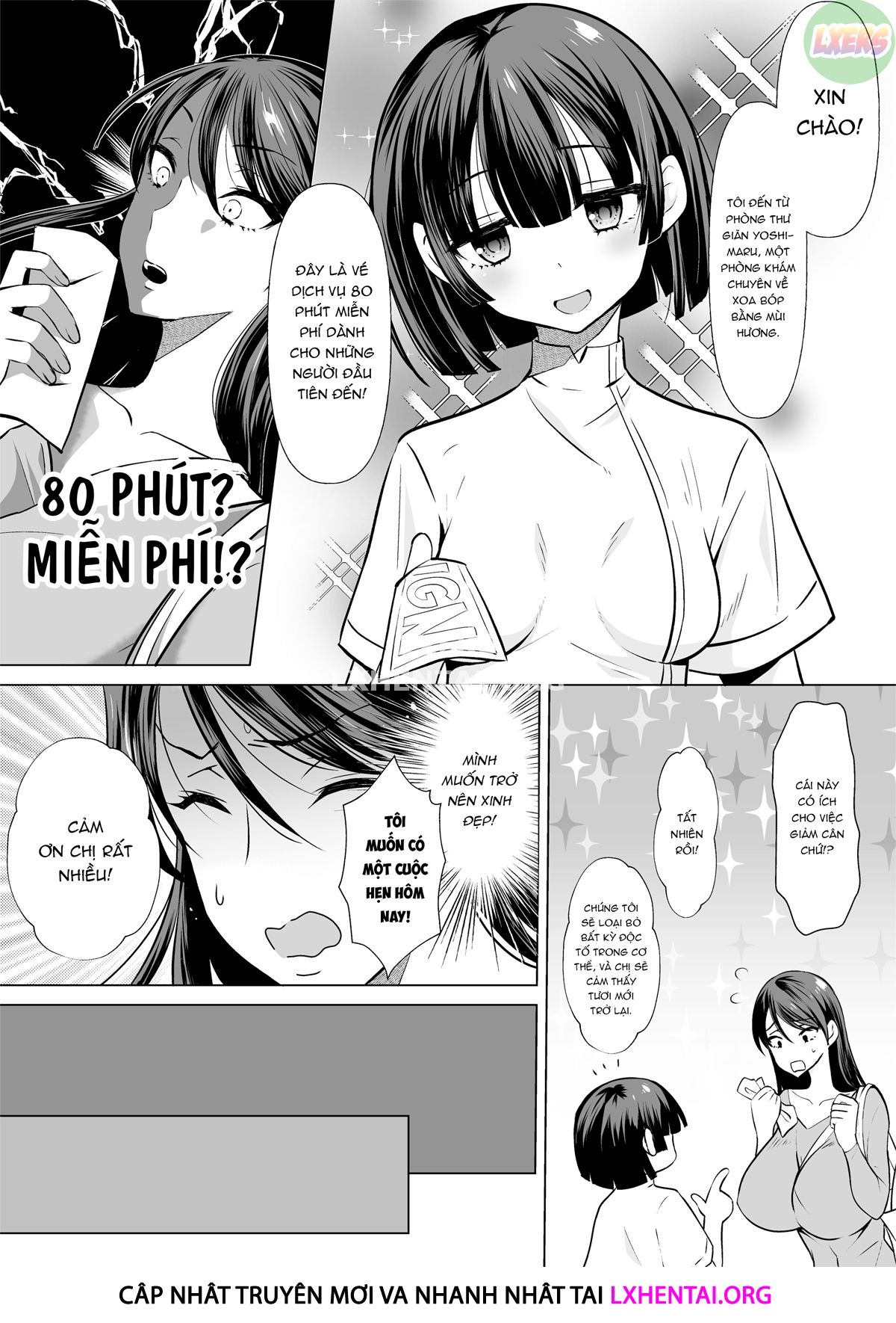 Đọc truyện hentai Problem Solving Massage! - Oneshot
