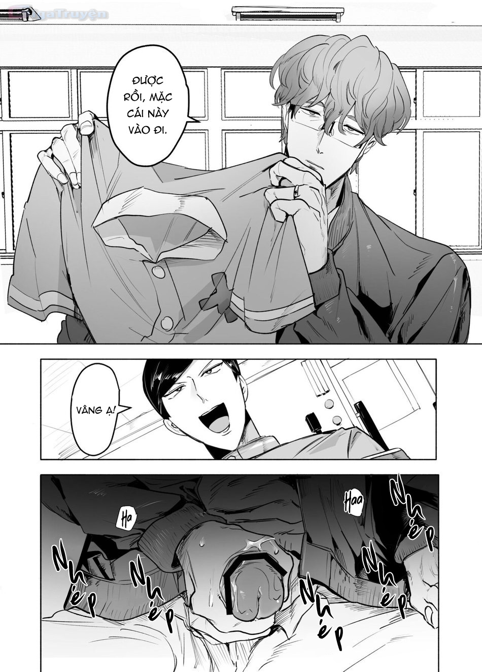 Đọc truyện hentai Cosplay y tá nóng bỏng cùng giáo viên biến thái trong phòng Hội Học sinh - Chap 1