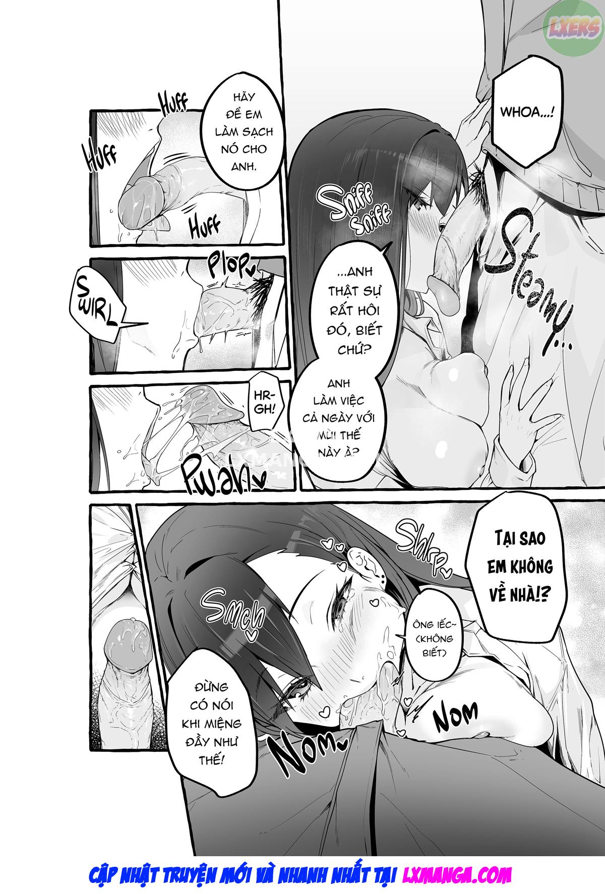 Đọc truyện hentai A Story About How I Let My Busty Ex-Girlfriend Stay Over And Got Milked Dry In Return. - Oneshot - Không che