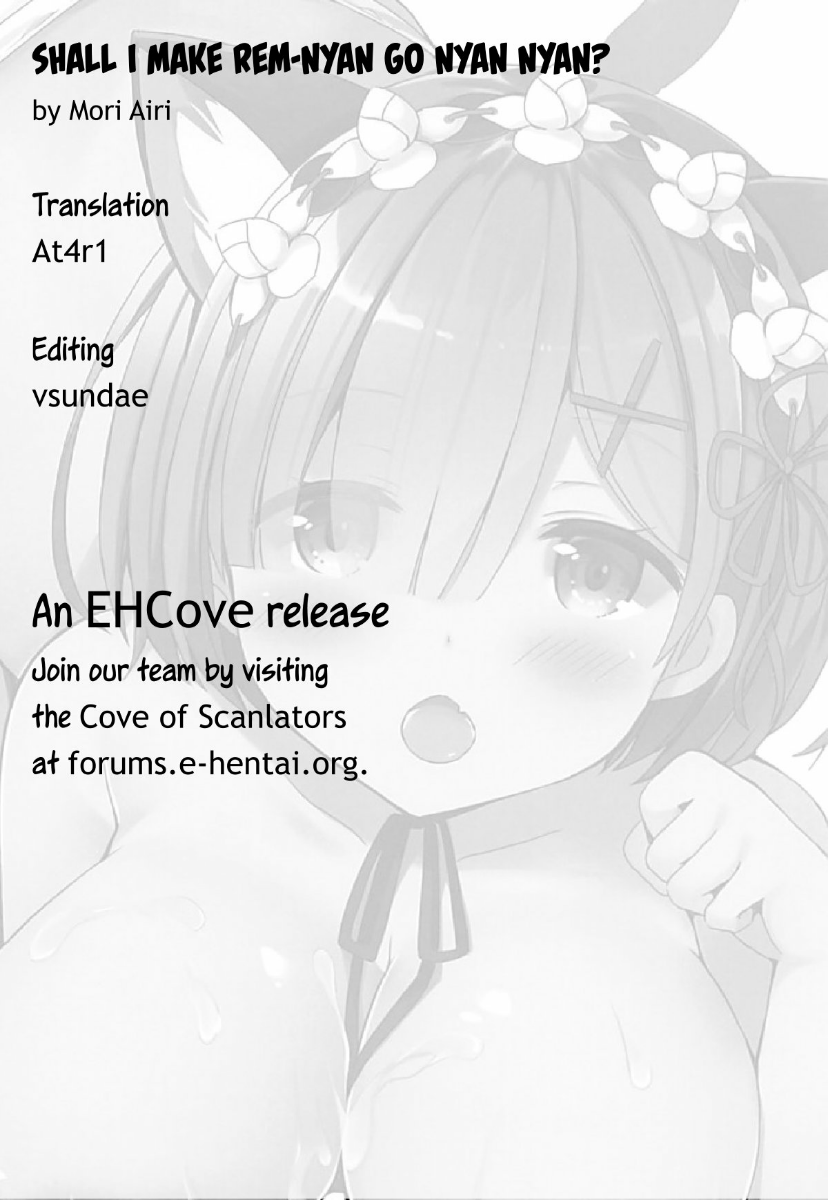 Đọc truyện hentai Em Là Chú Mèo Dâm Đãng Của Anh ! (Re: Zero Kara Hajimeru Isekai Seikatsu) - Oneshot