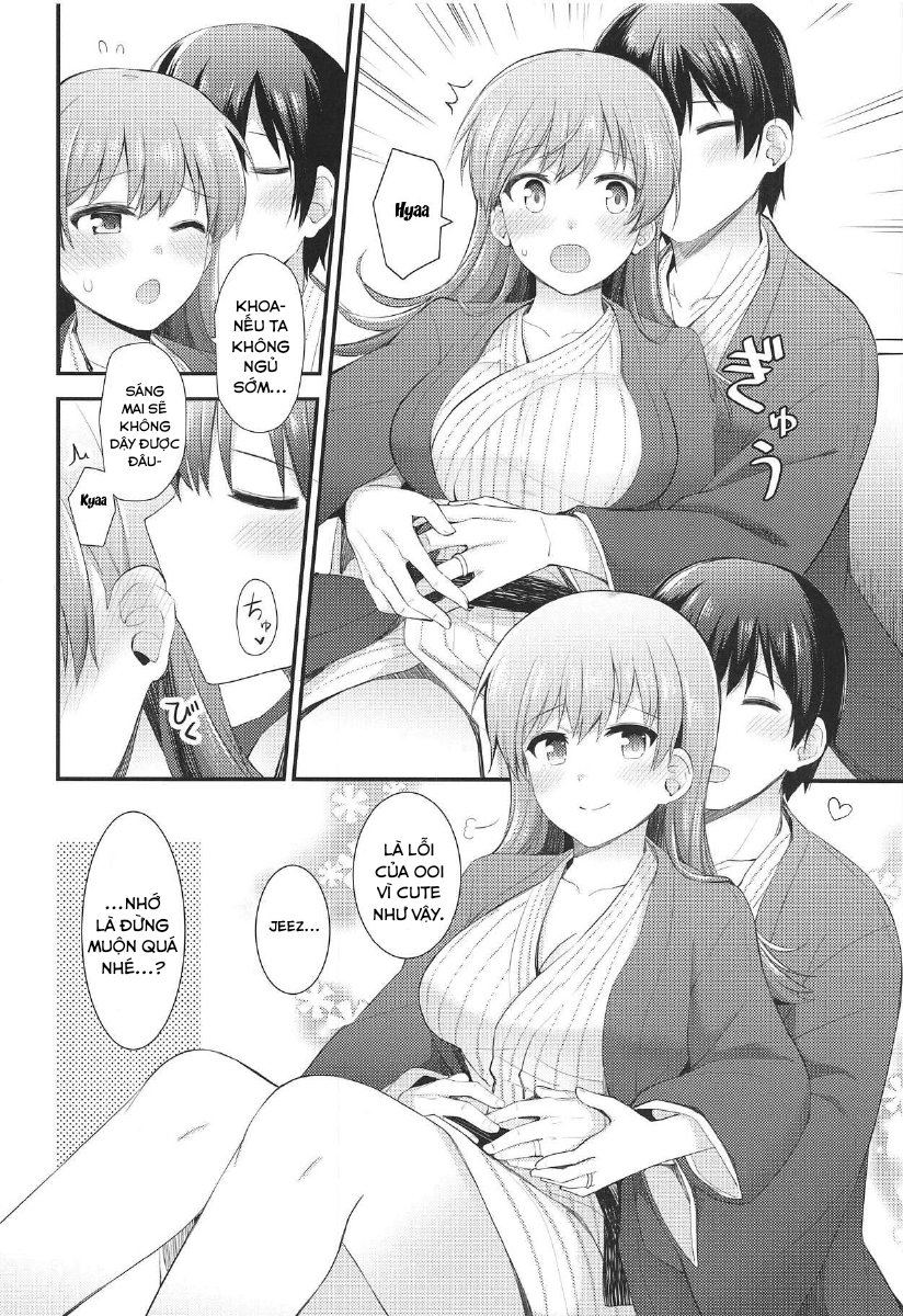 Đọc truyện hentai Ooi to Yoru no Ryokan Date - Oneshot