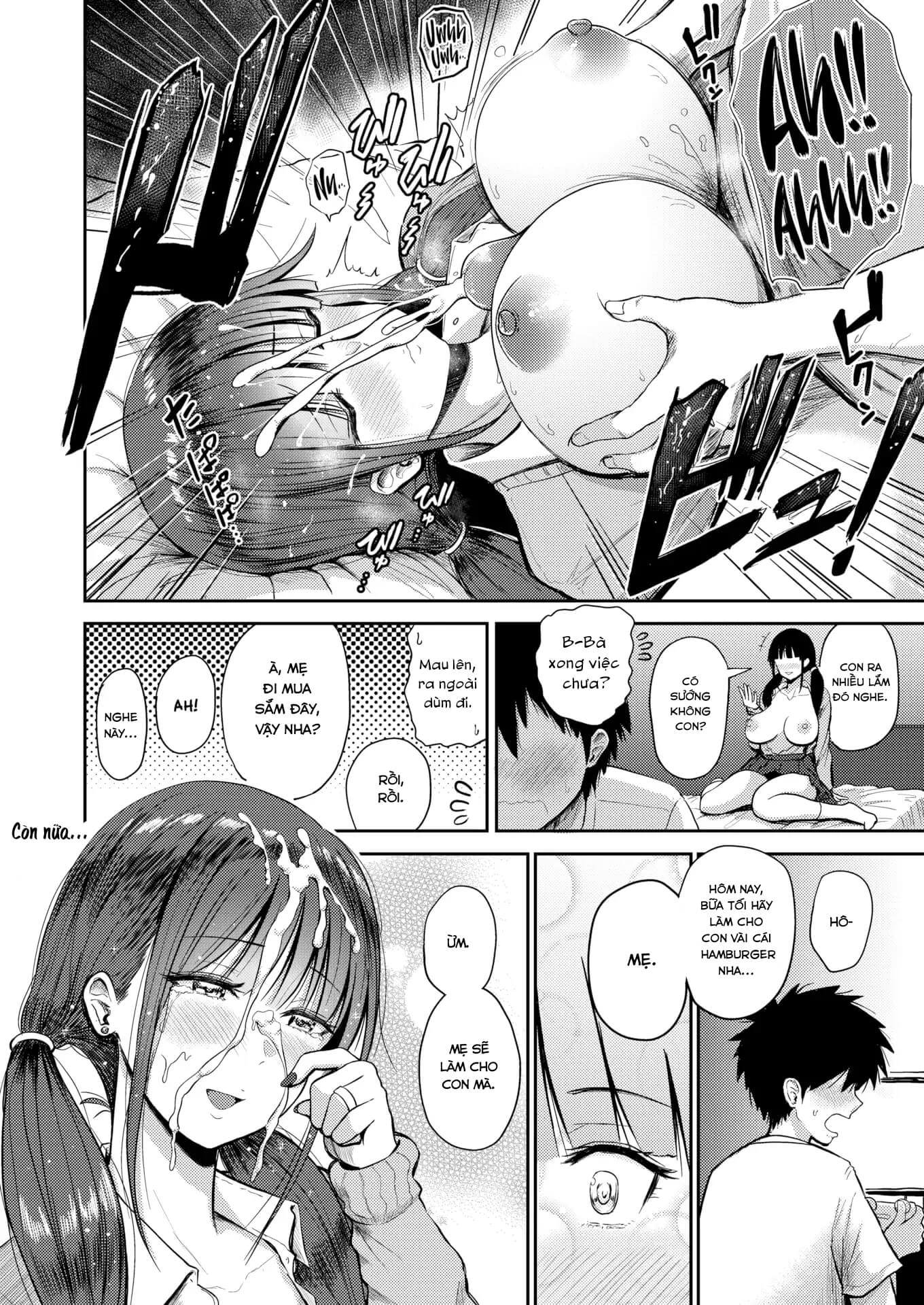 Đọc truyện hentai Tình Mẹ Bao La Như Dòng Sữa Bò (Series ngắn) - Chap 2: Người Mẹ Gyaru