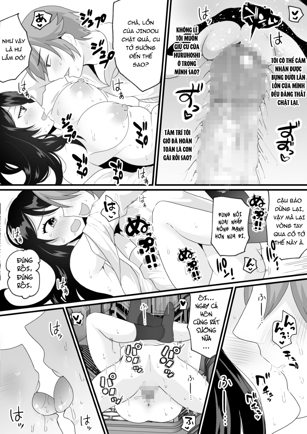 Đọc truyện hentai Lên Nhầm Tàu Adam Và Eva - Oneshot