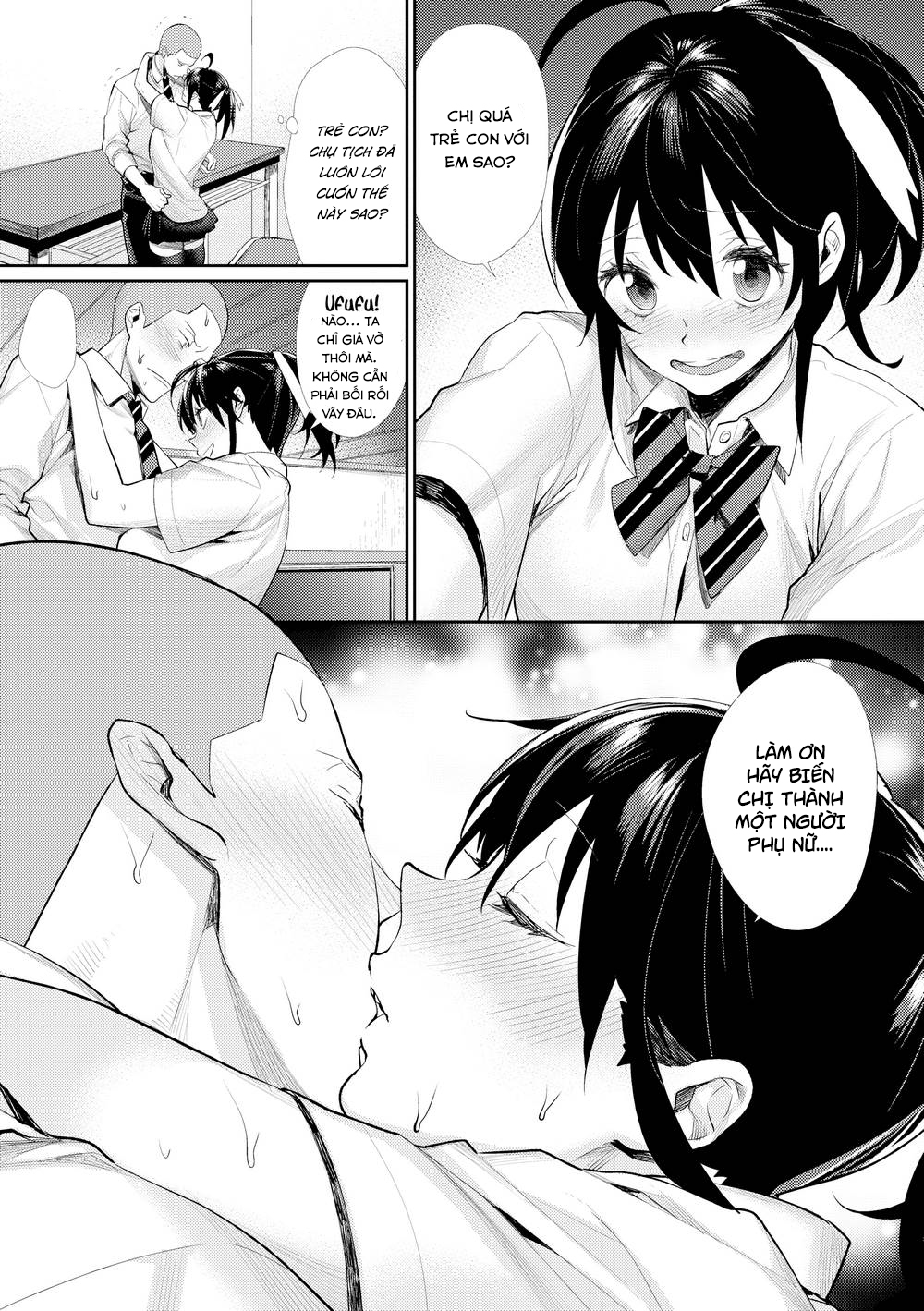 Đọc truyện hentai Lạc và CLB của những coi gái Otaku - Chap 6