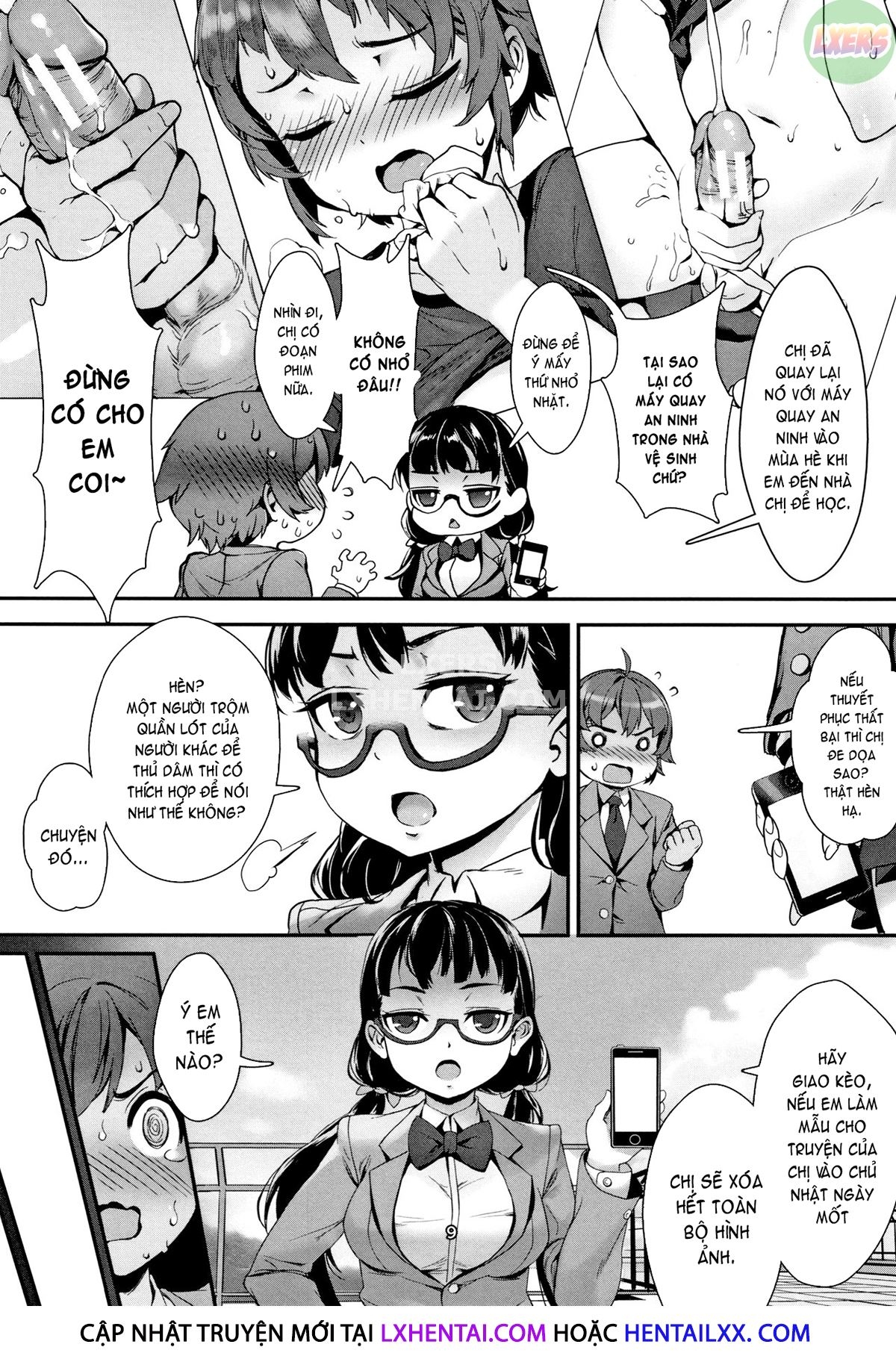 Đọc truyện hentai Gakuen Rankou - Chap 7 - END