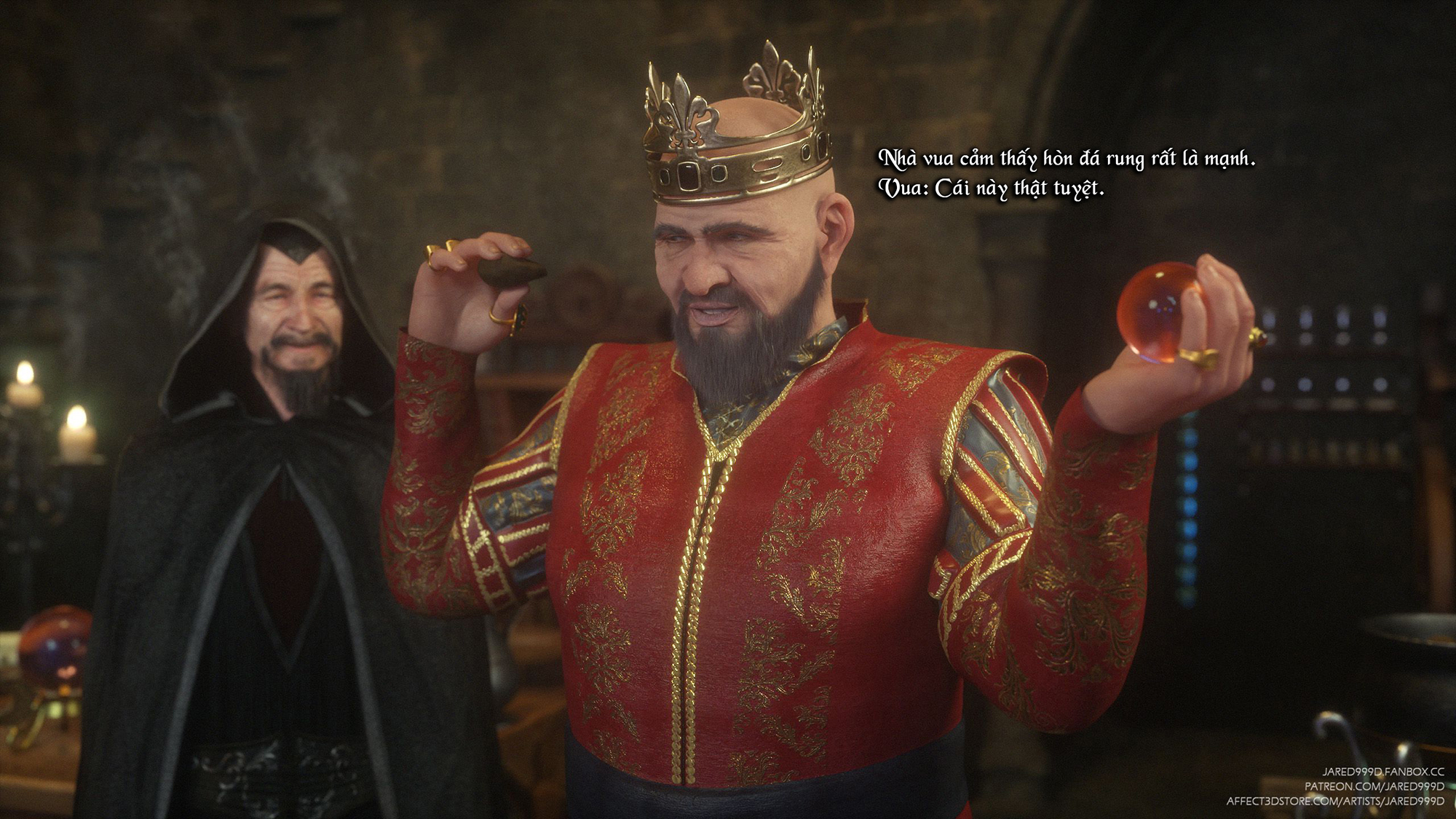 Đọc truyện hentai Fallen Lady - Vol 2 - Chap 5: Buổi thiết triều cực khoái