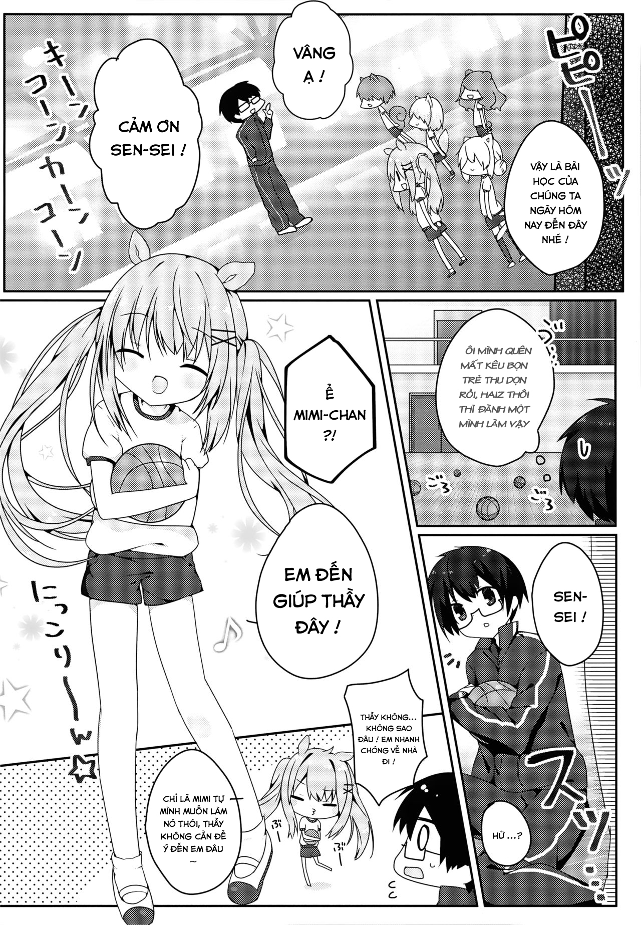 Đọc truyện hentai Mimi-chan no Mero x2 Keikaku - Oneshot