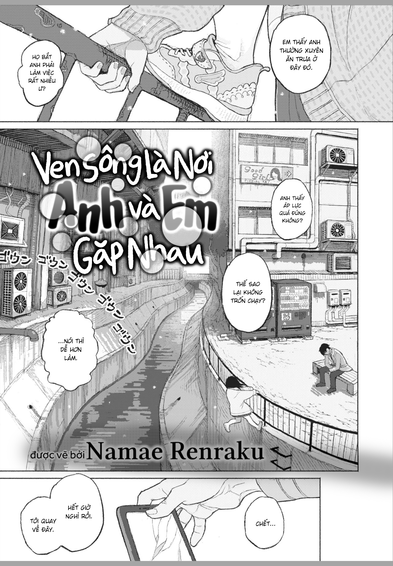 Đọc truyện hentai Ven sông là nơi Anh và Em gặp nhau - Oneshot