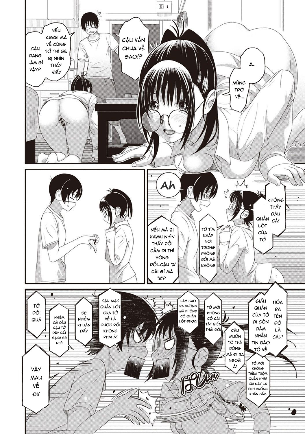 Đọc truyện hentai Nữ sinh dậy thì sớm vú to - Chap 4