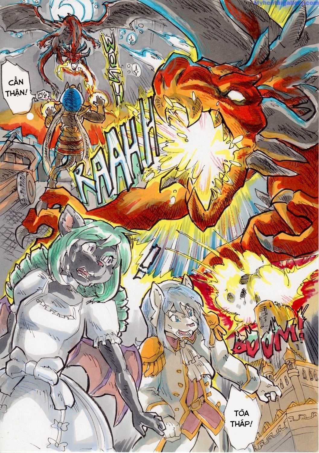 Đọc truyện hentai Anubis Stories 3 - Dragon Attack - Oneshot