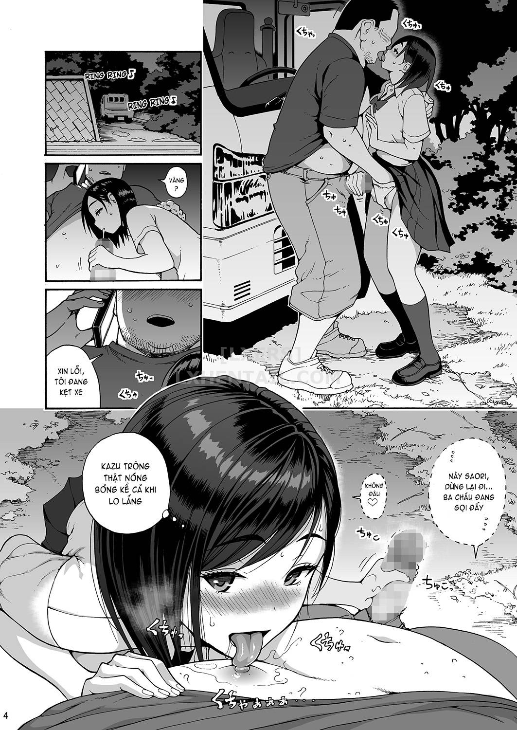 Đọc truyện hentai Shinyuu no Musume Saori - Chap 1