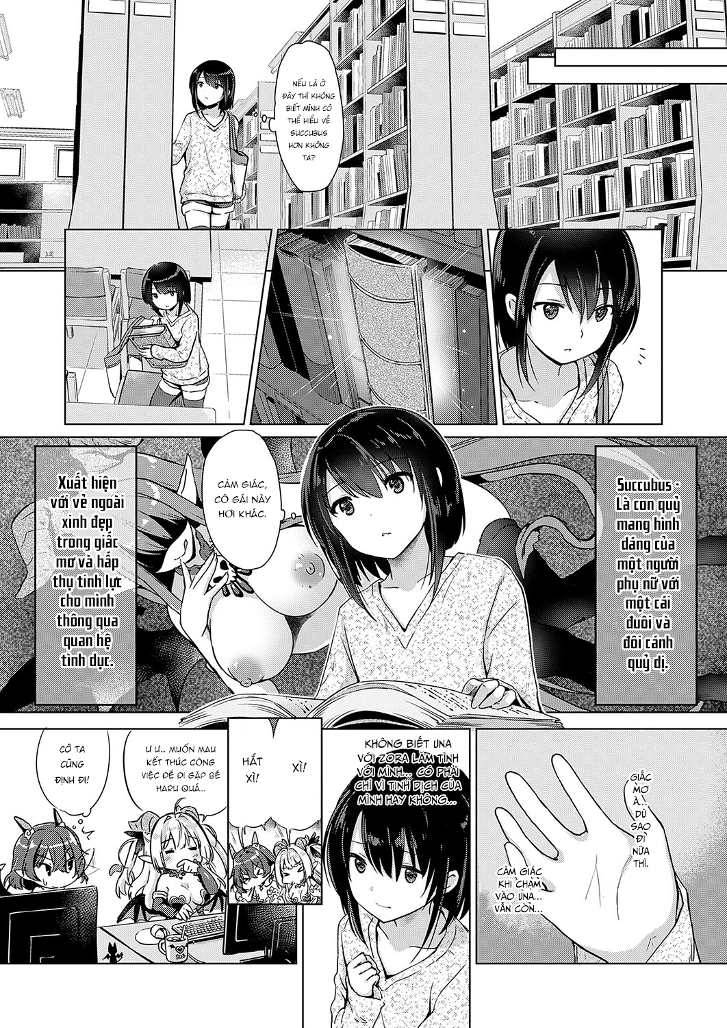Đọc truyện hentai Succubus Company - Chap 4.