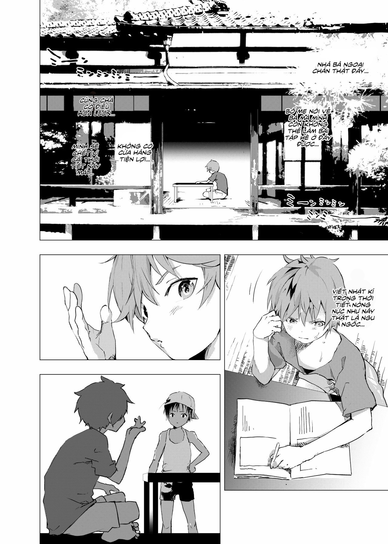Đọc truyện hentai Inaka no Uke Shounen to Tokai no Seme Shounen no Ero Manga - Chap 1 ( gay )