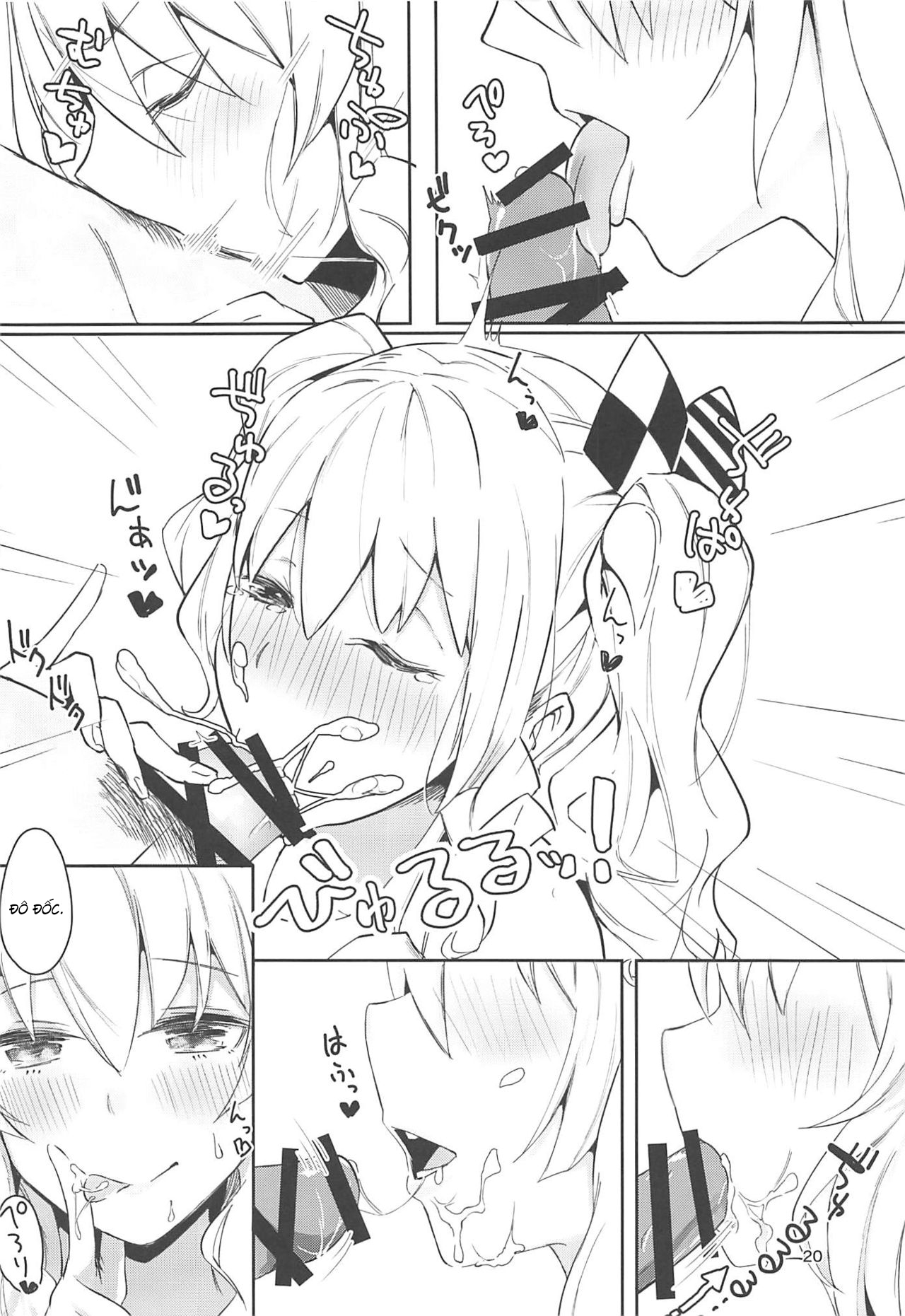 Đọc truyện hentai Hamakaze to Kashima to Kyouei Mizugi na Hon. (Kantai Collection -KanColle-) - Oneshot