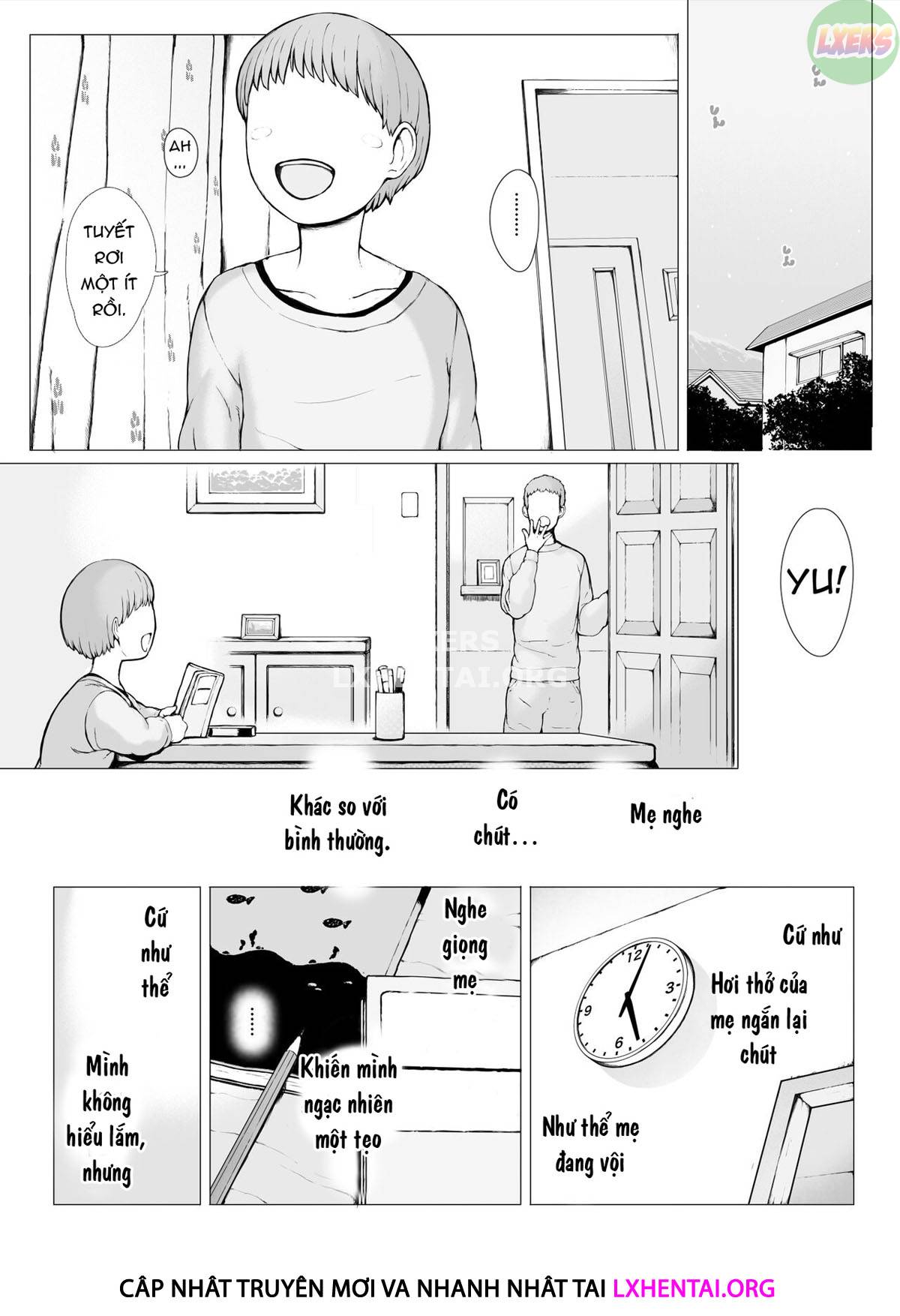 Đọc truyện hentai Hahagui Ottori Okaasan ga Toshishita Yarichin ni Nerawareru Toki - Chap 2B