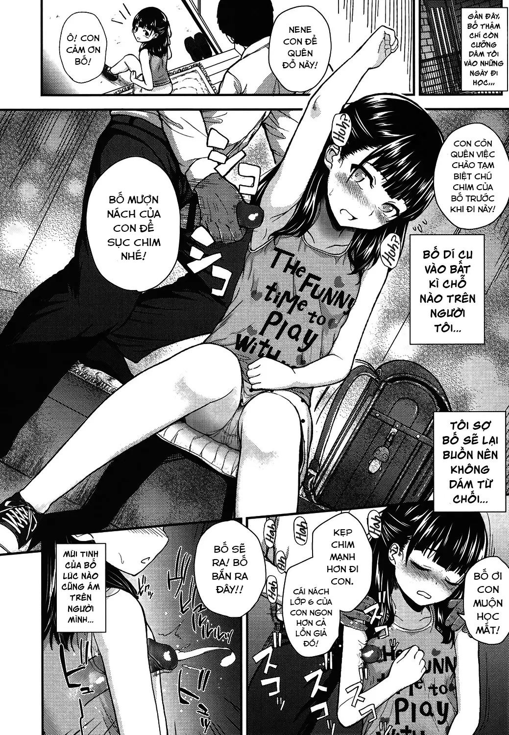 Đọc truyện hentai Bố ơi, hãy cố lên! - Oneshot