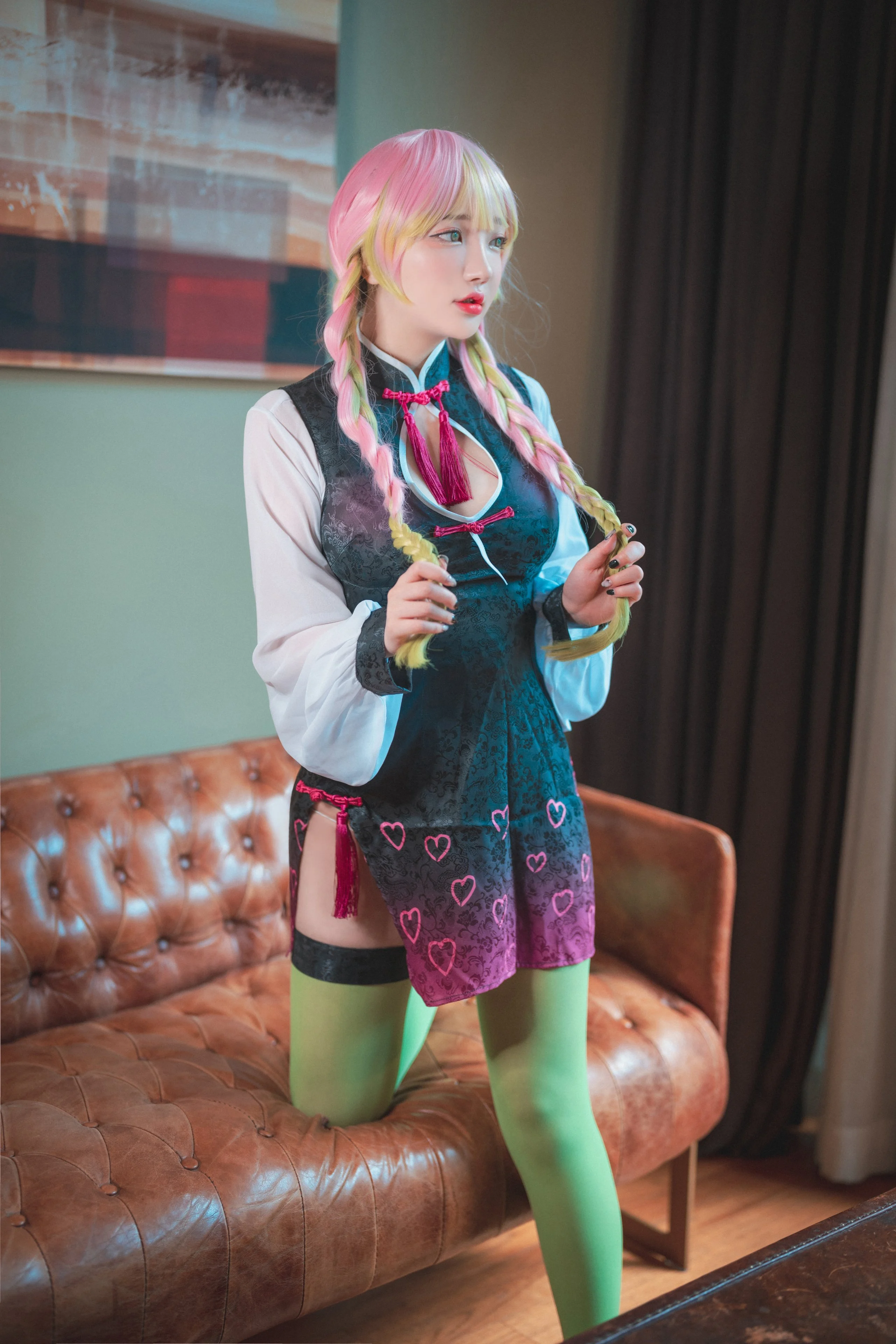 Đọc truyện hentai Tuyển tập Albums siêu phẩm Cosplay - Chap 676 - [DJAWA] YeEun - MITSURI The Demon Slayer